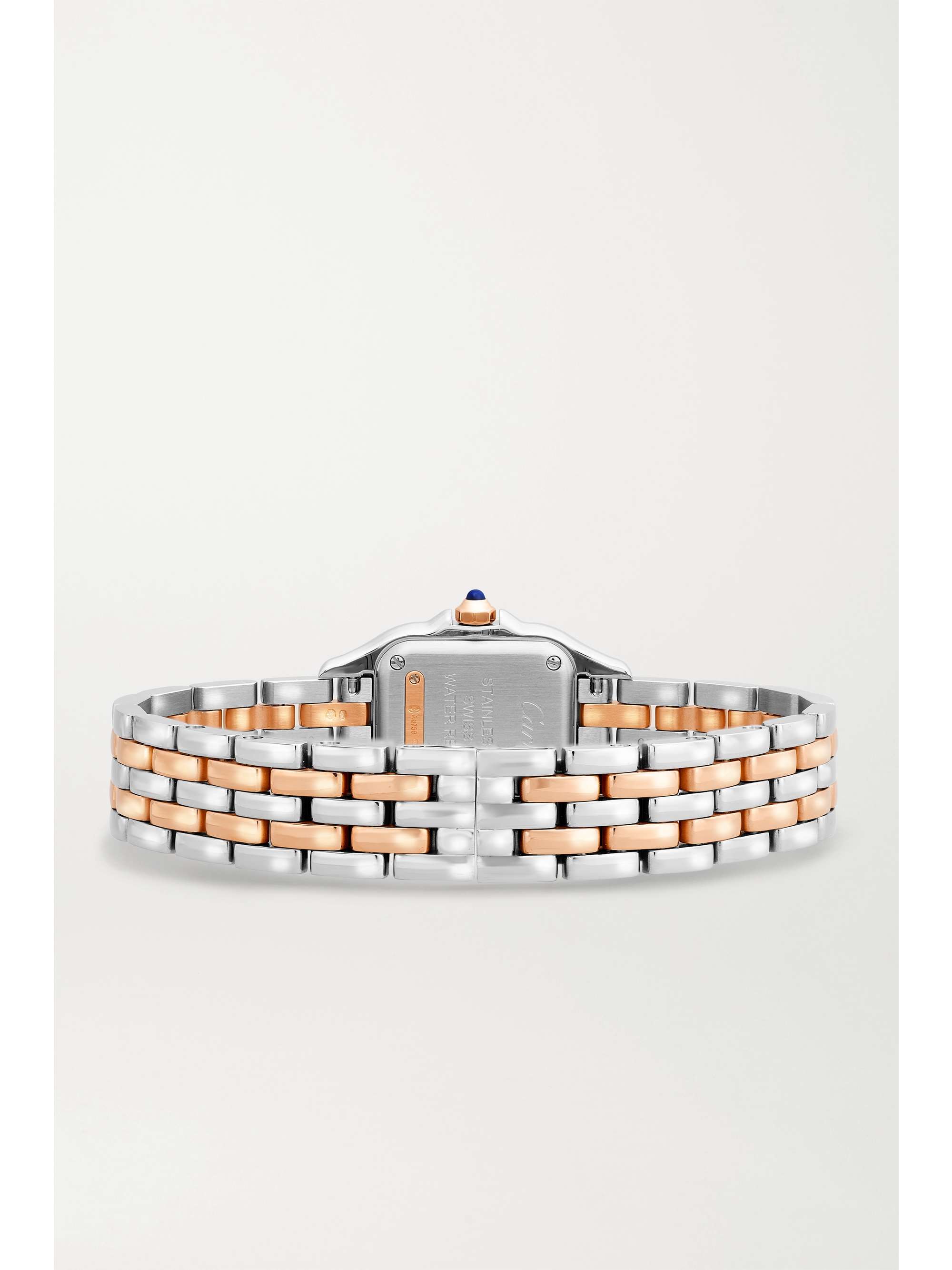 CARTIER Panthère de Cartier 22mm small 18-karat pink gold diamond watch