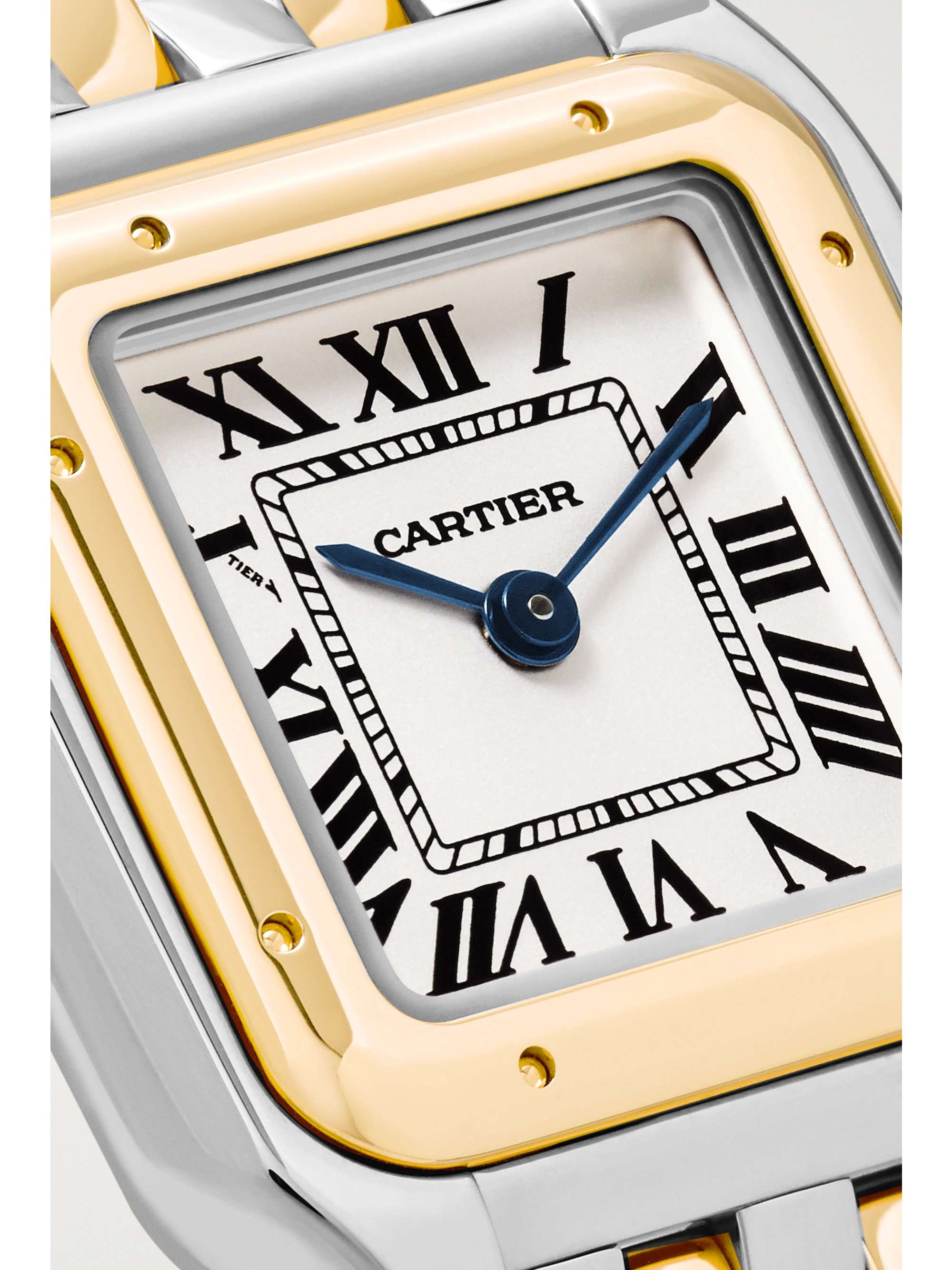 CARTIER Panthère de Cartier 22mm small 18-karat pink gold diamond watch
