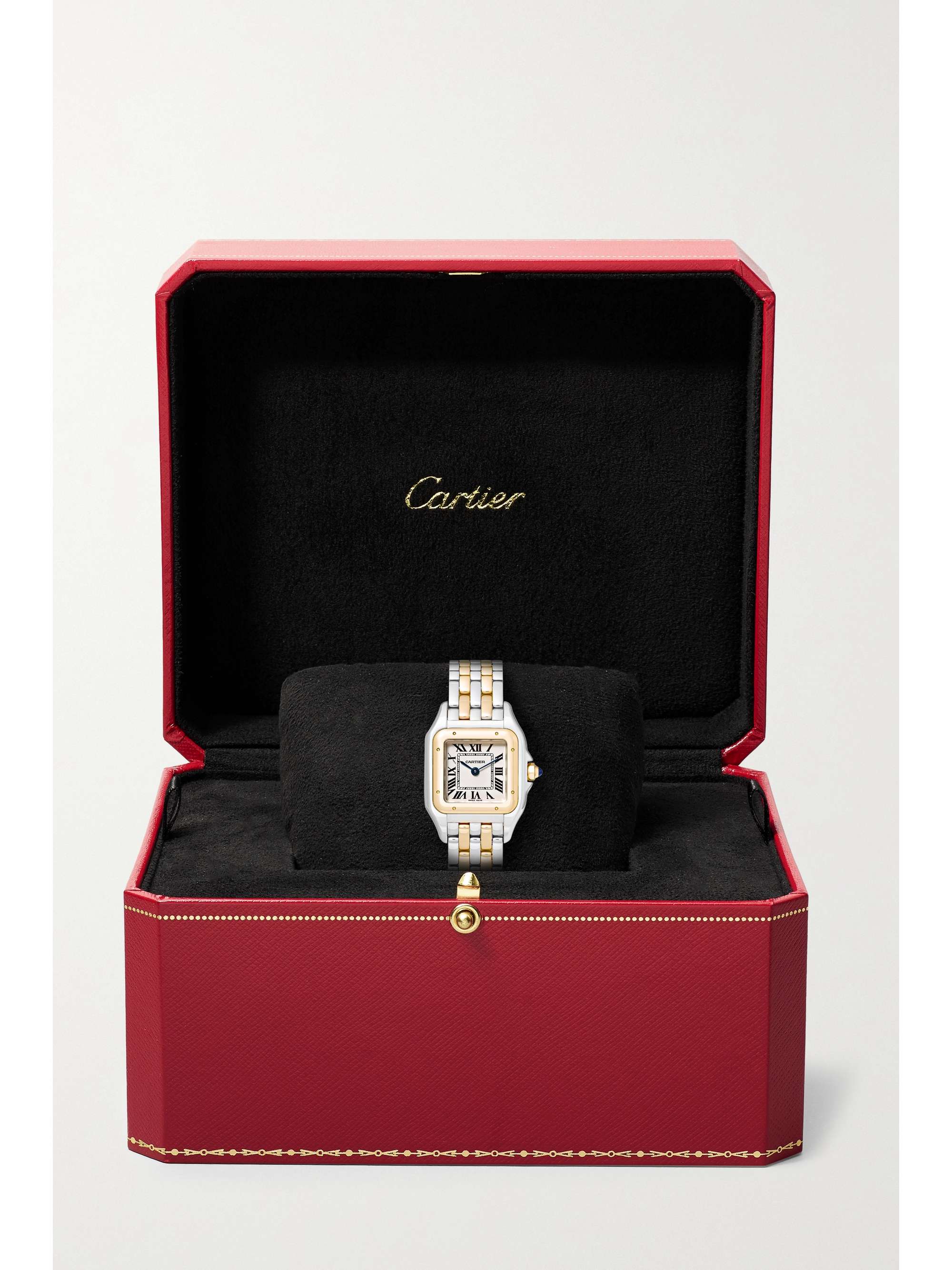 CARTIER Panthère de Cartier 22mm small 18-karat pink gold diamond watch
