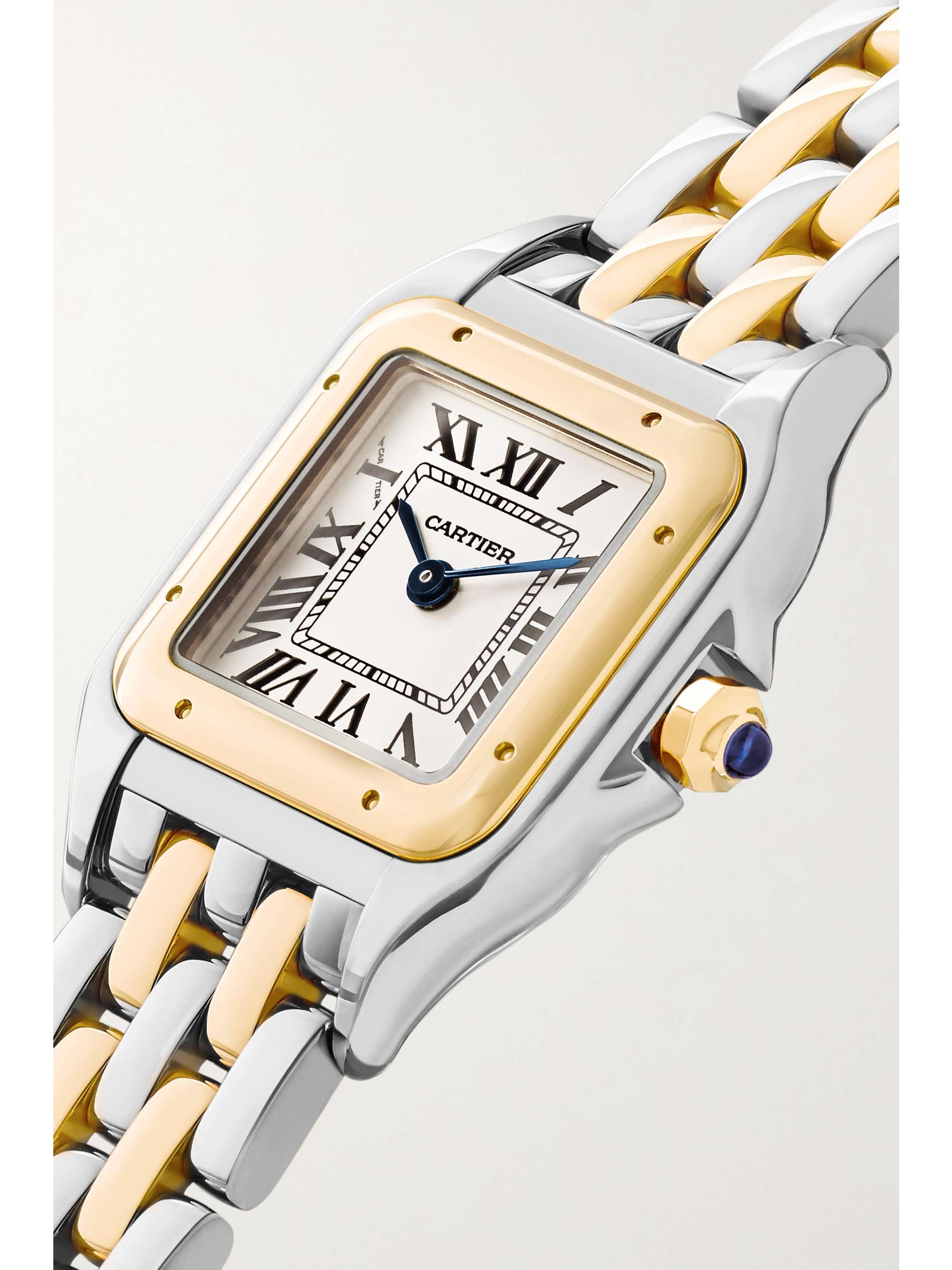 CARTIER Panthère de Cartier 22mm small 18-karat pink gold diamond watch