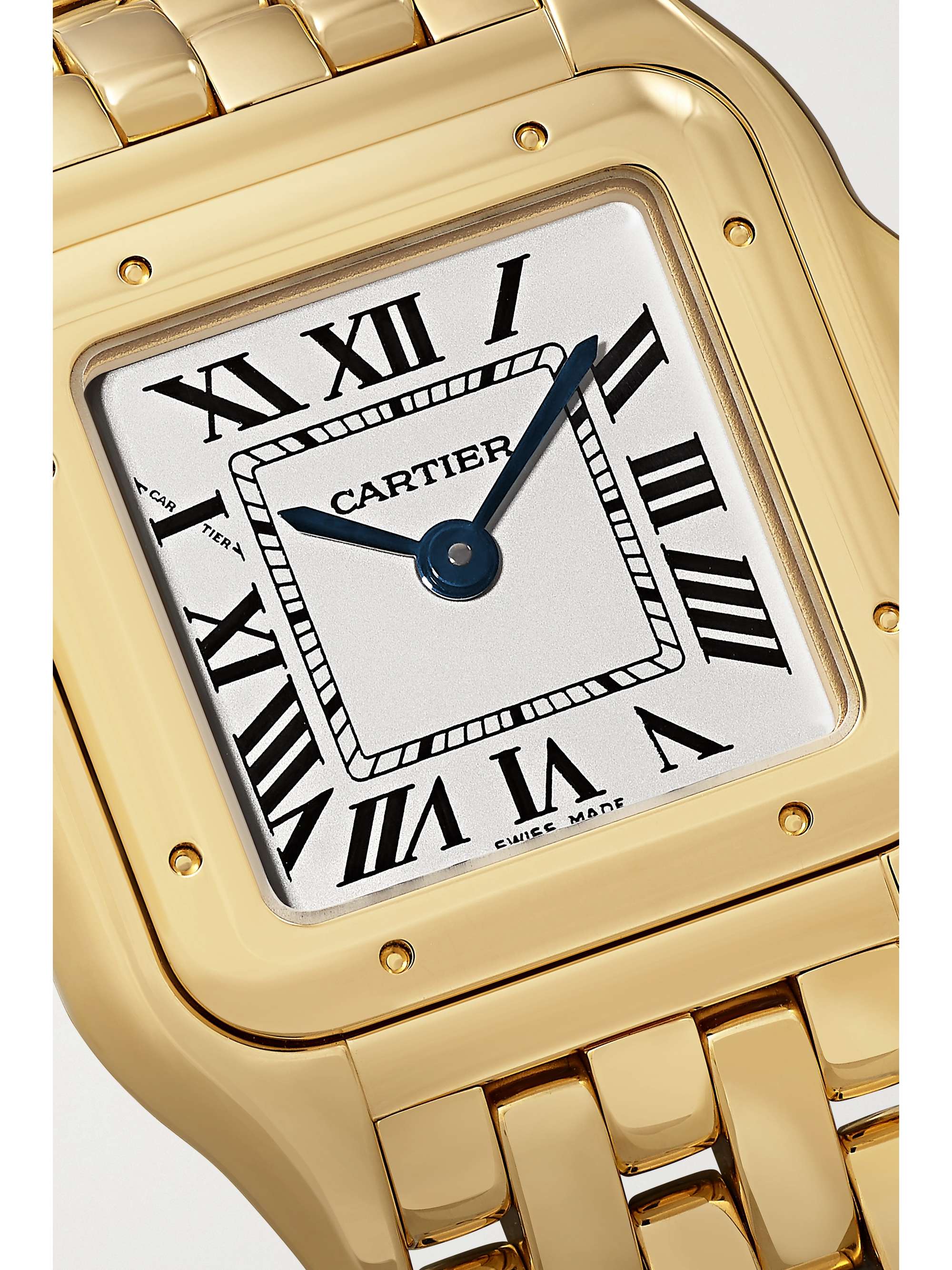 CARTIER Panthère de Cartier 20mm small 18-karat white gold diamond watch