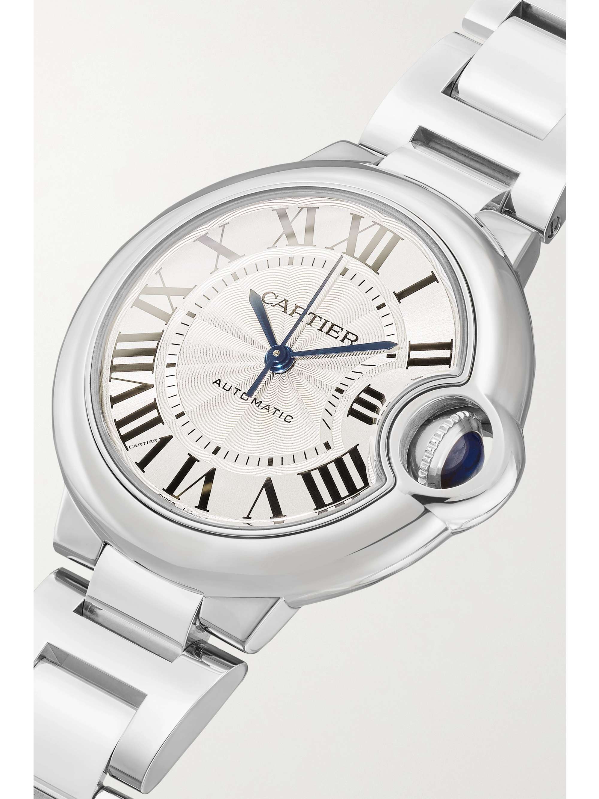 CARTIER Ballon Bleu de Cartier Automatic 33mm stainless steel watch