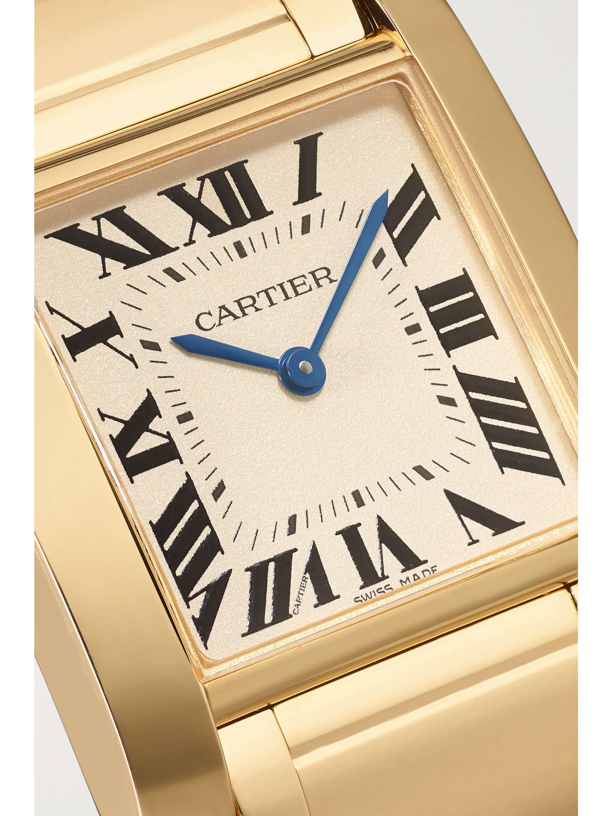 CARTIER Tank Française 30mm medium 18-karat gold watch