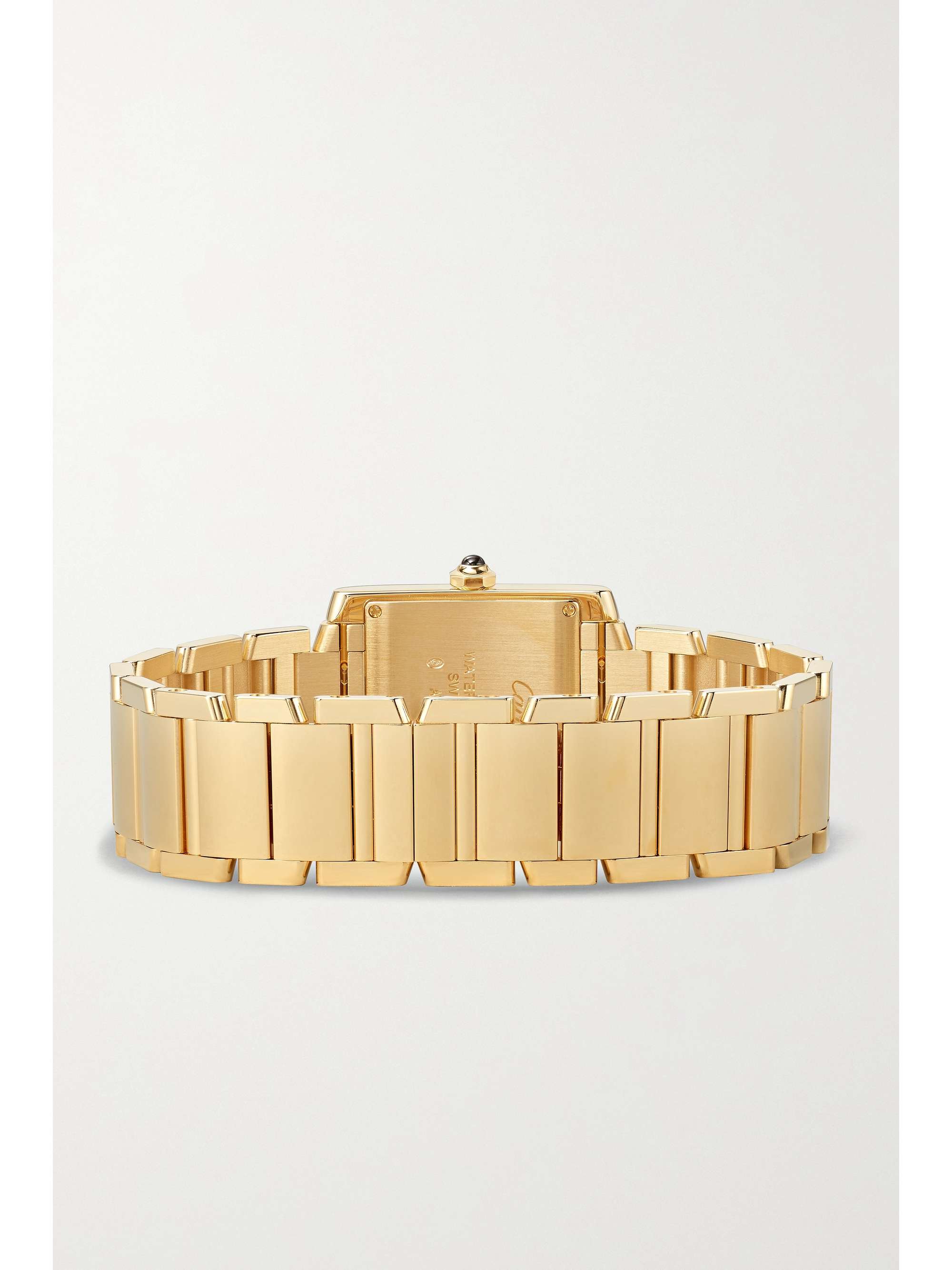 CARTIER Tank Française 30mm medium 18-karat gold watch