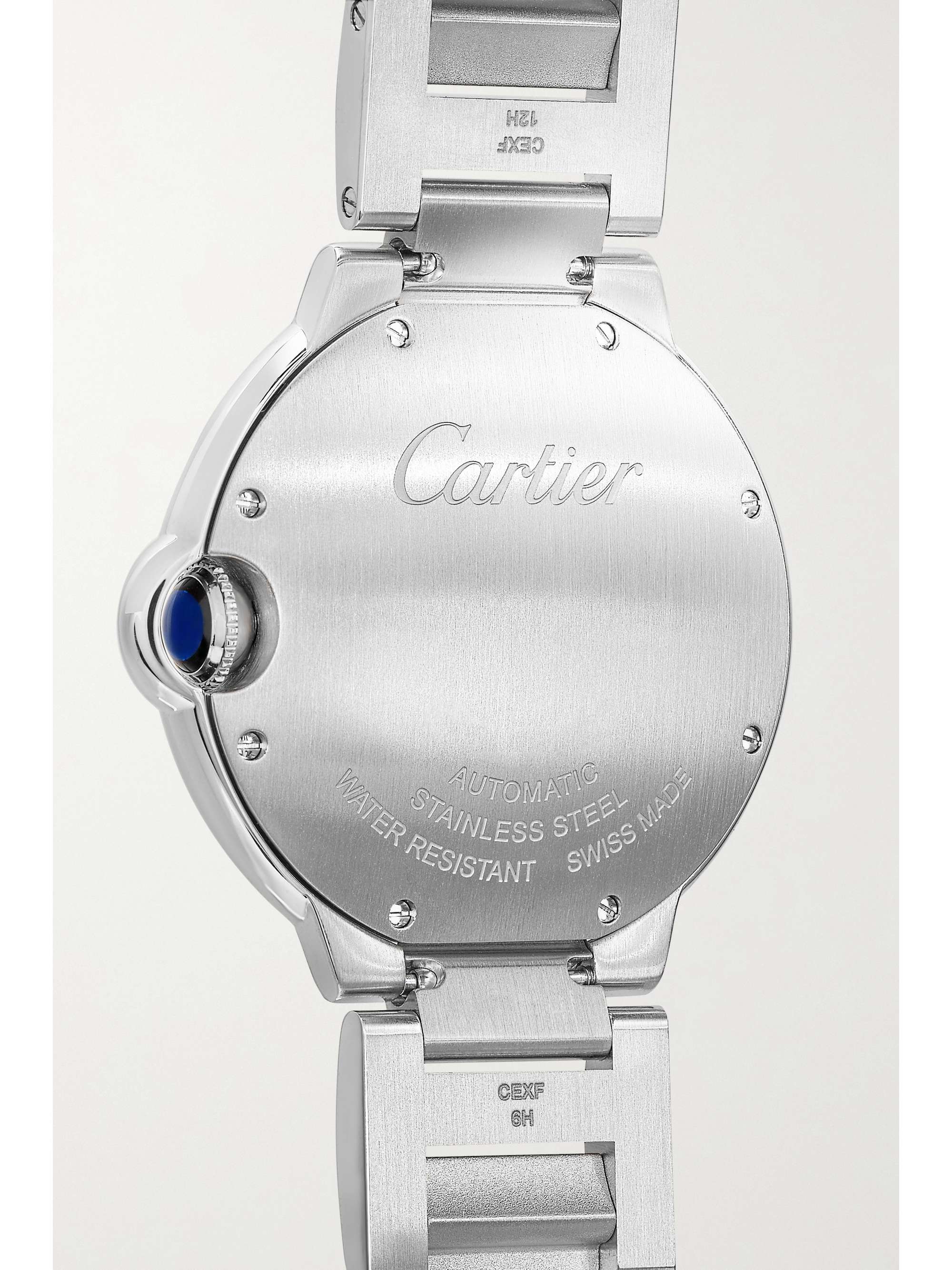 CARTIER Ballon Bleu de Cartier Automatic 36.6mm stainless steel watch