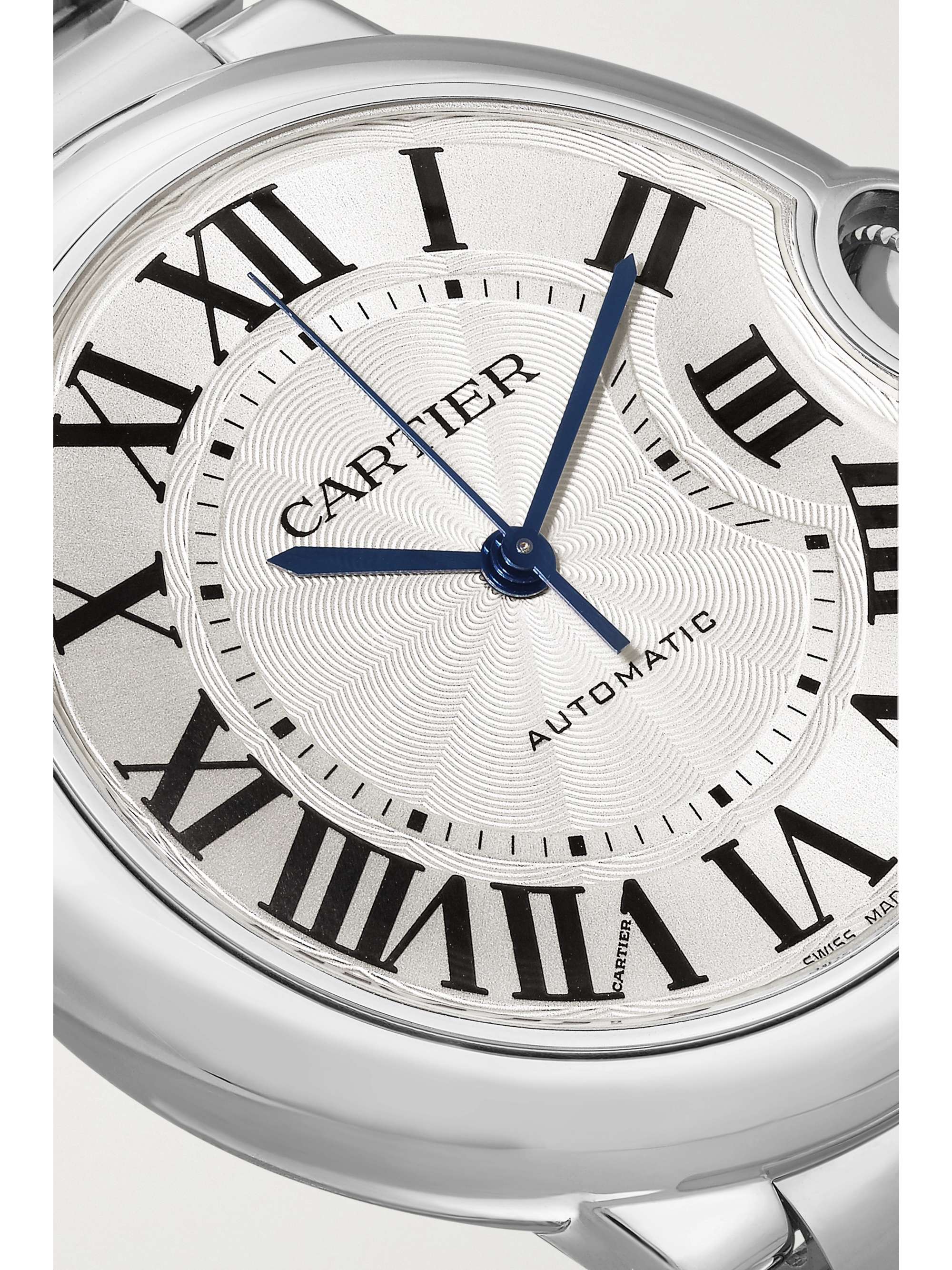 CARTIER Ballon Bleu de Cartier Automatic 36.6mm stainless steel watch
