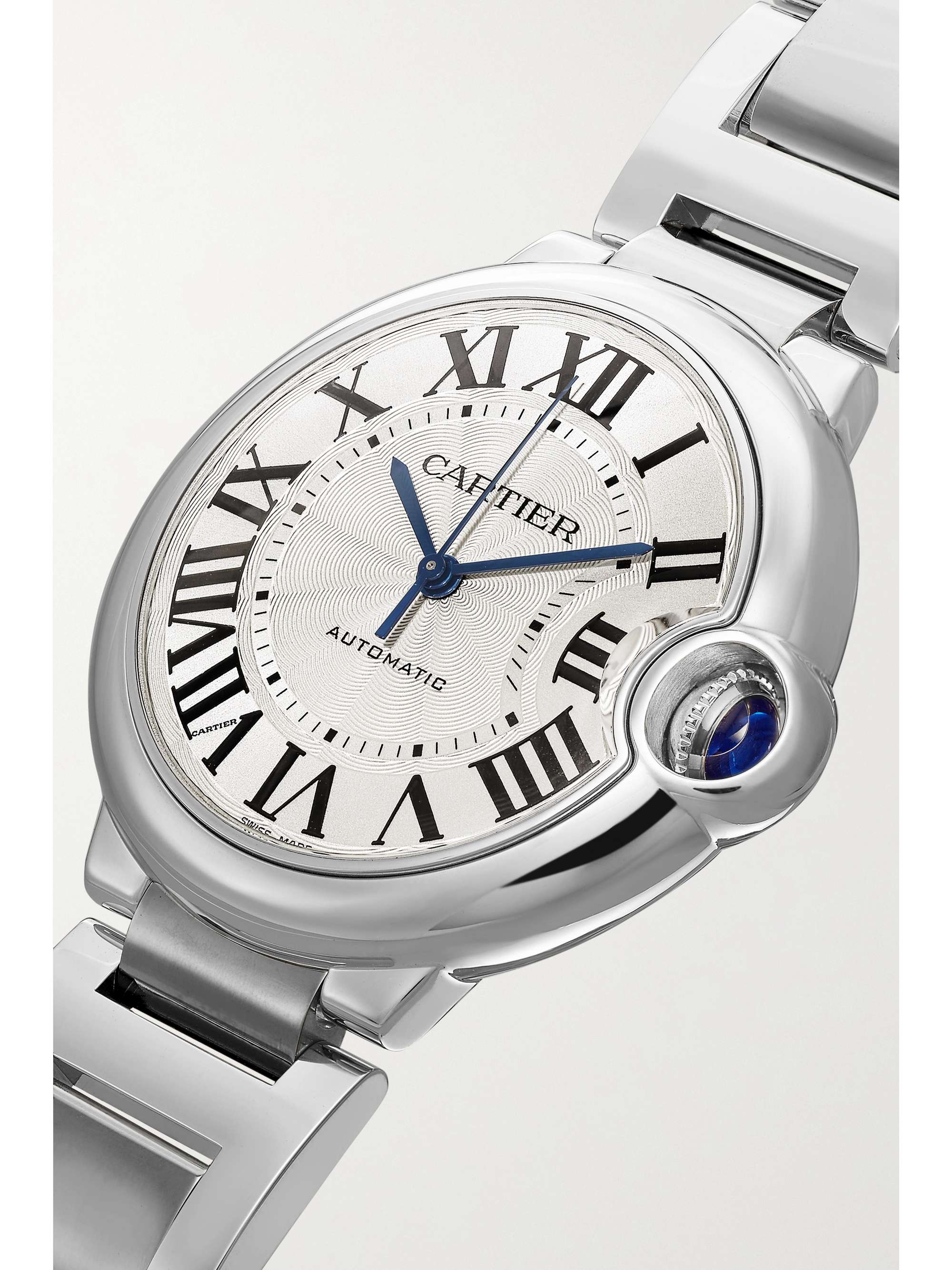 CARTIER Ballon Bleu de Cartier Automatic 36.6mm stainless steel watch