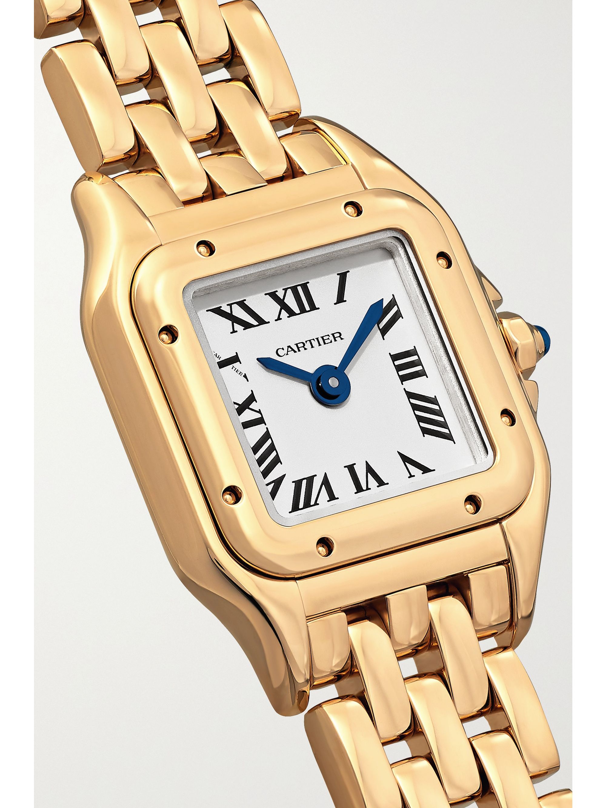 Gold Panthère de Cartier 20 mm kleine Uhr aus 18 Karat Gold NETA