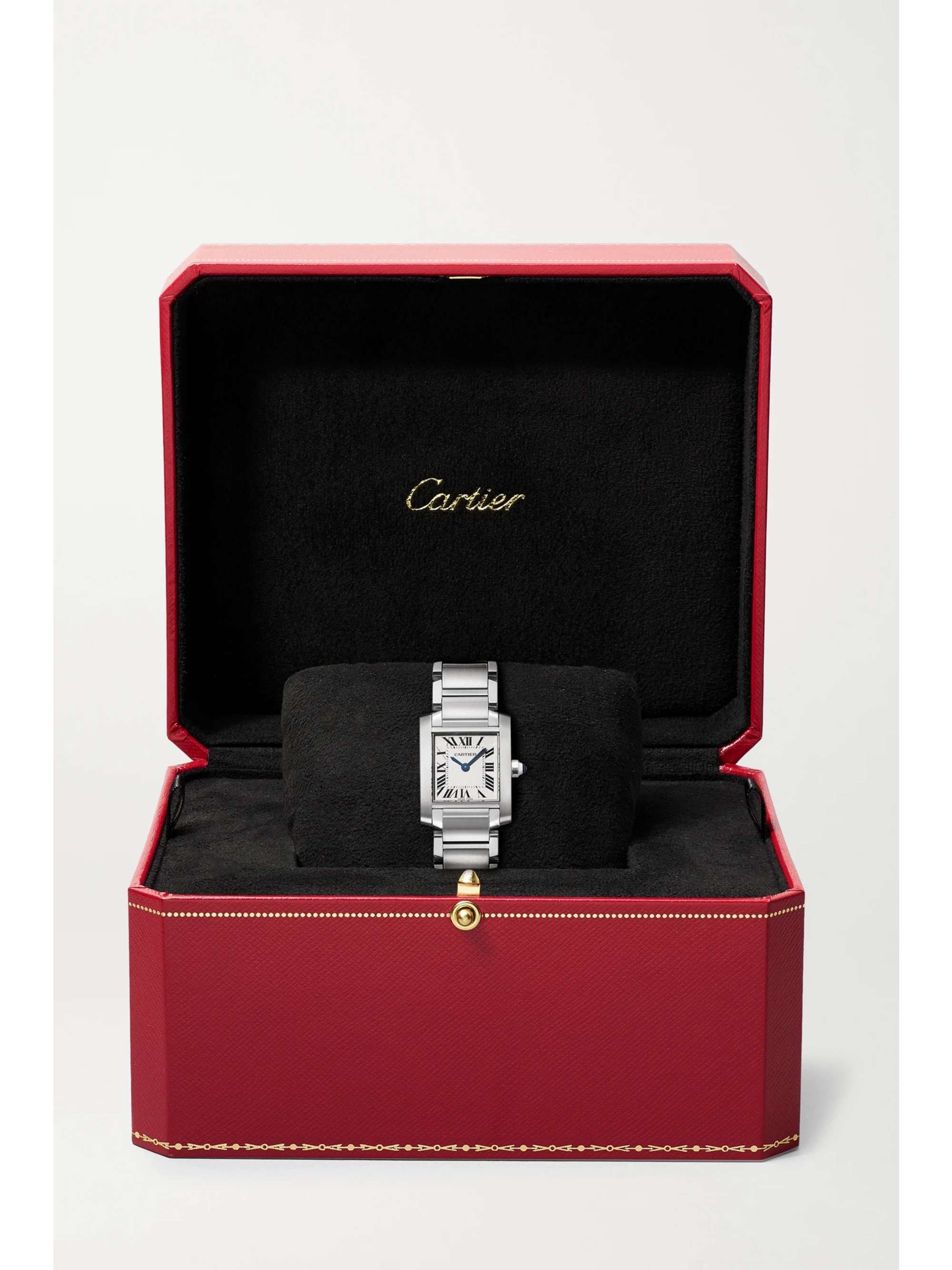 CARTIER Tank Française 20mm small stainless steel watch