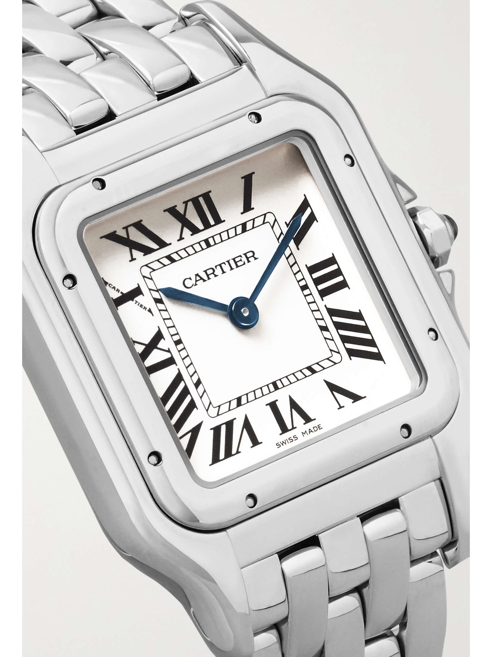 CARTIER Panthère de Cartier 27mm medium stainless steel watch