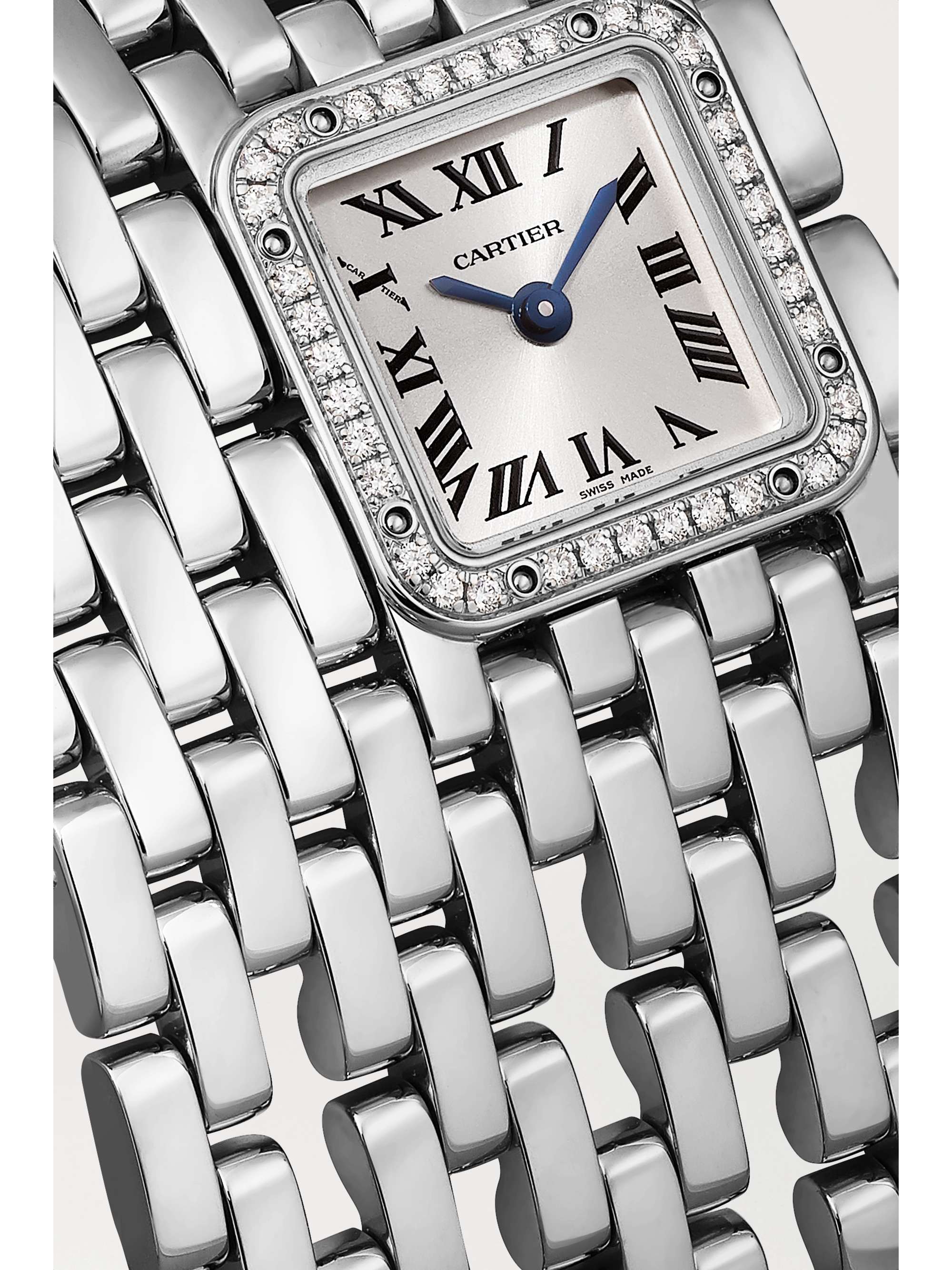 CARTIER Panthère de Cartier Manchette 22mm 18-karat gold and lacquer watch