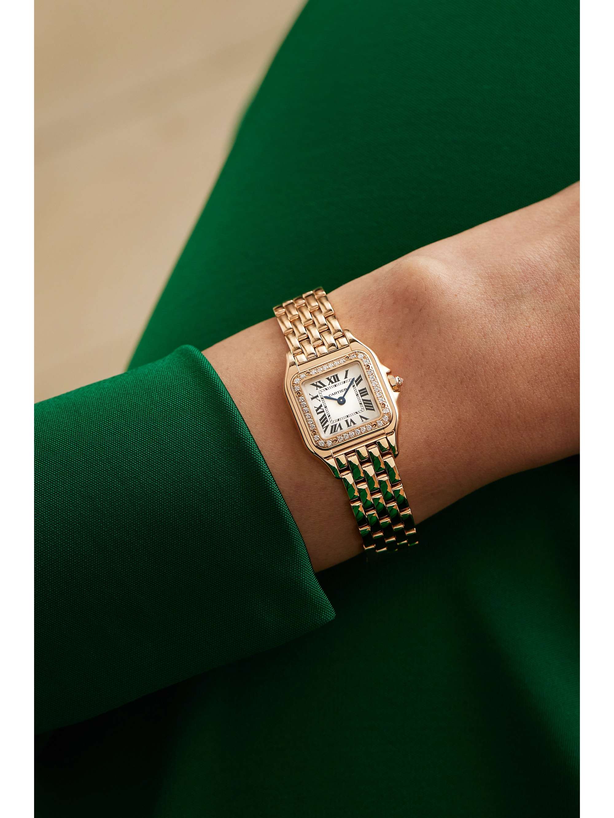 Cartier panthere double loop watch deals