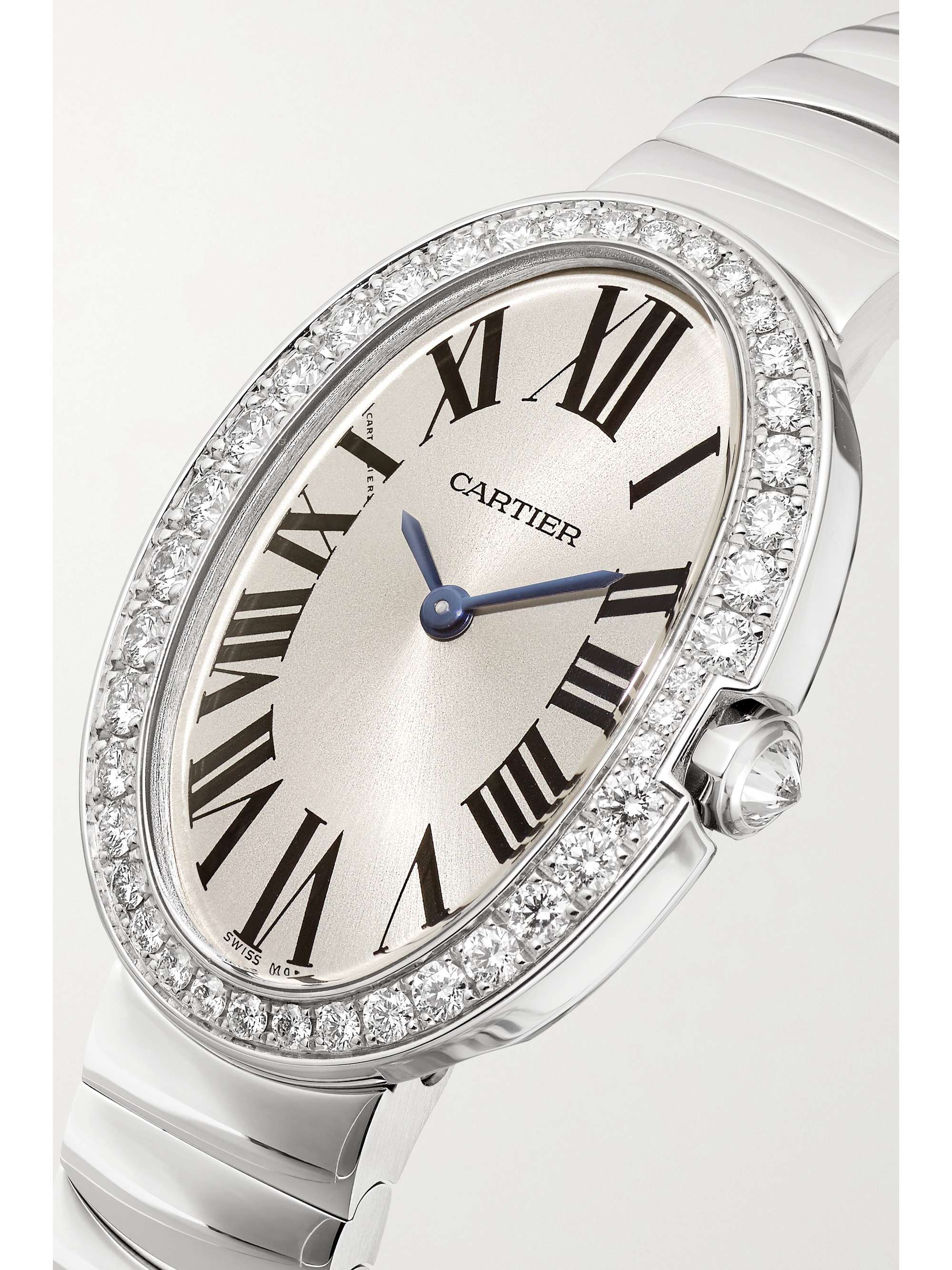 White gold Baignoire 24.5mm small 18 