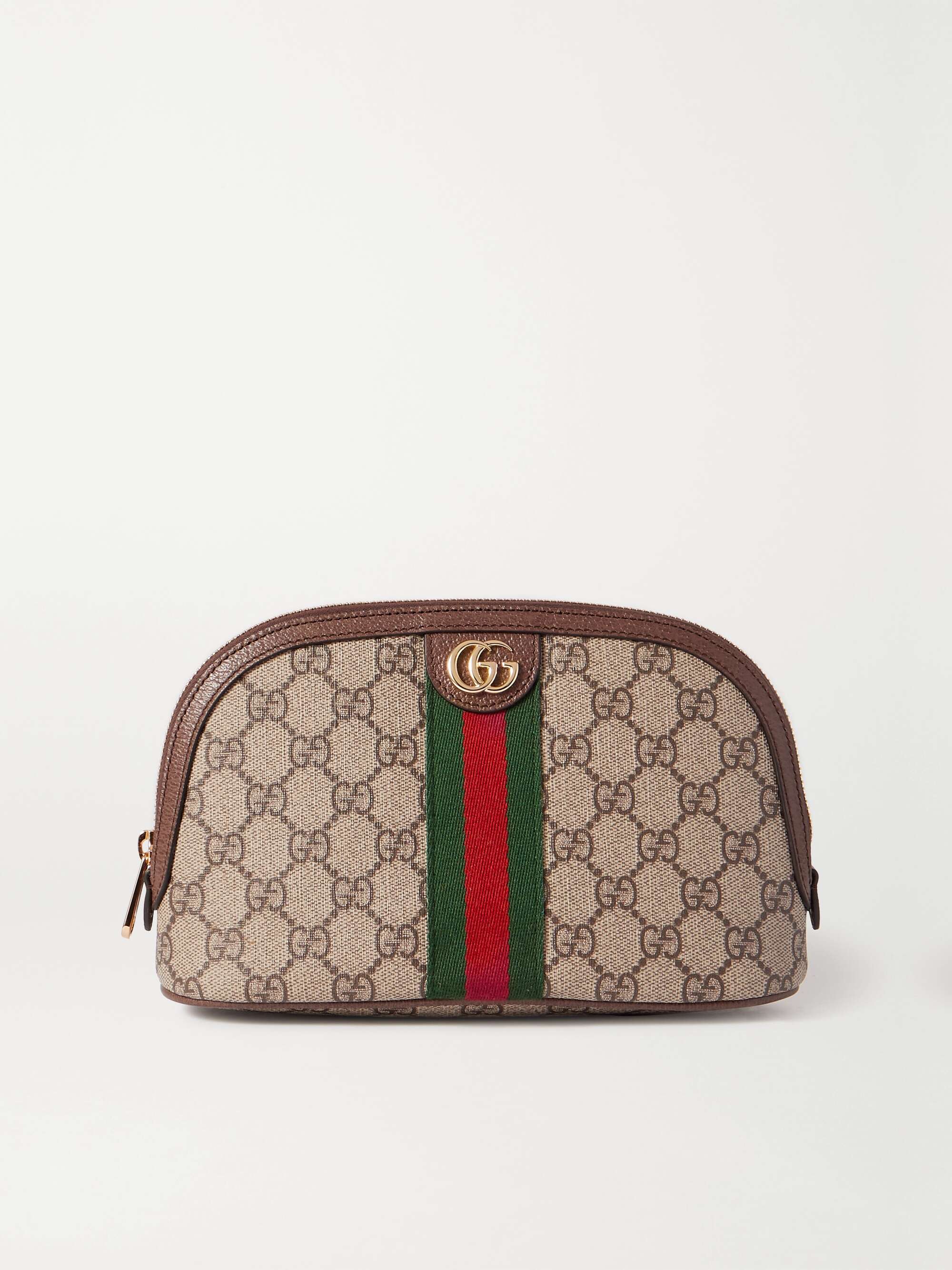 Ophidia GG Supreme Cosmetics Case in Beige - Gucci