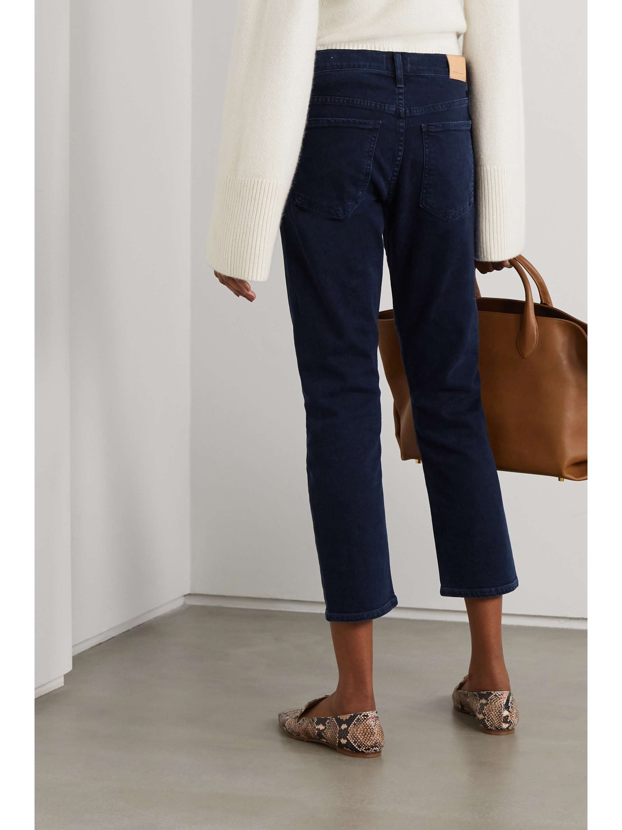 Navy Emerson slim boyfriend jeans 