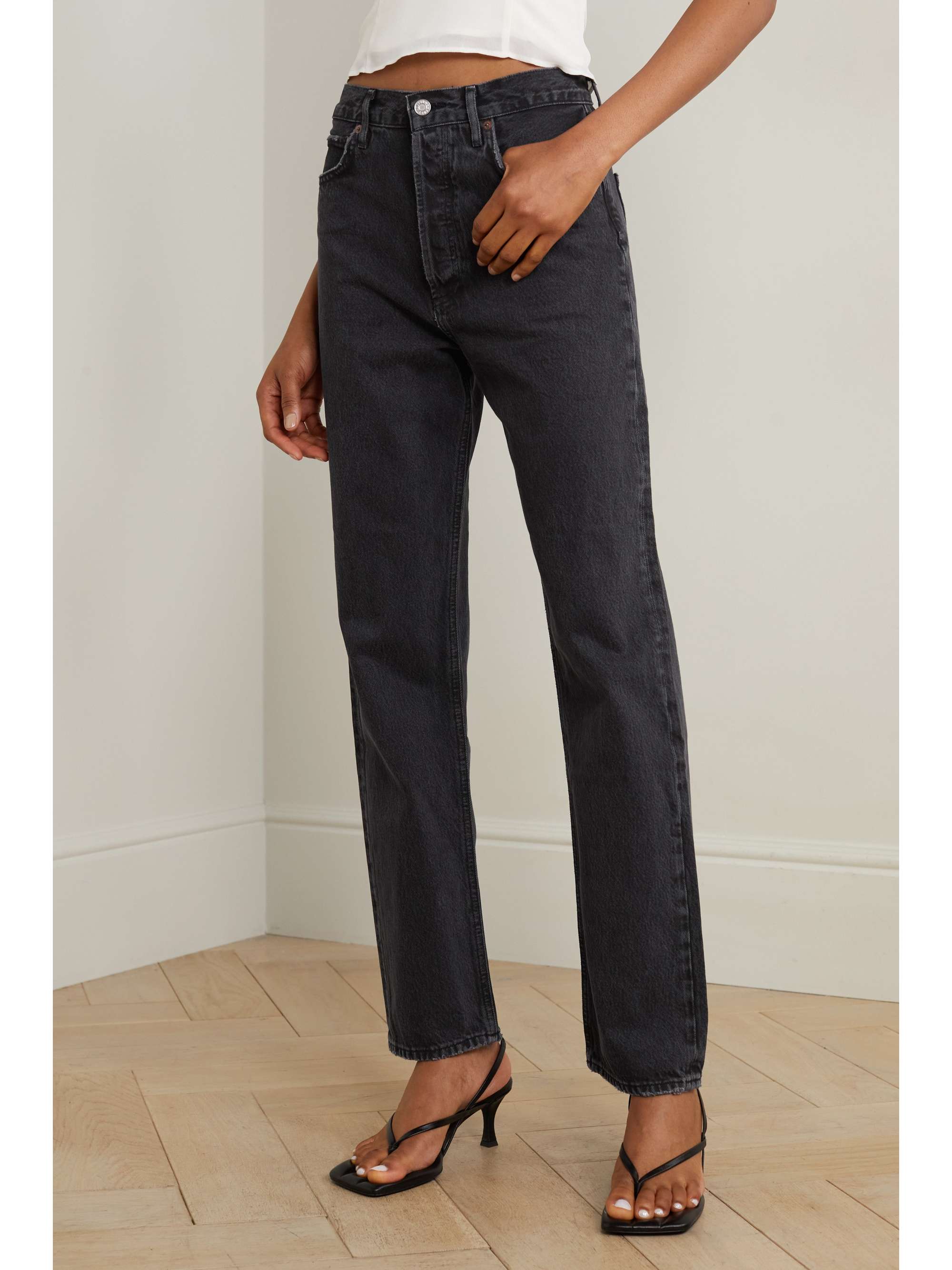 AGOLDE '90s Pinch Waist high-rise straight-leg jeans