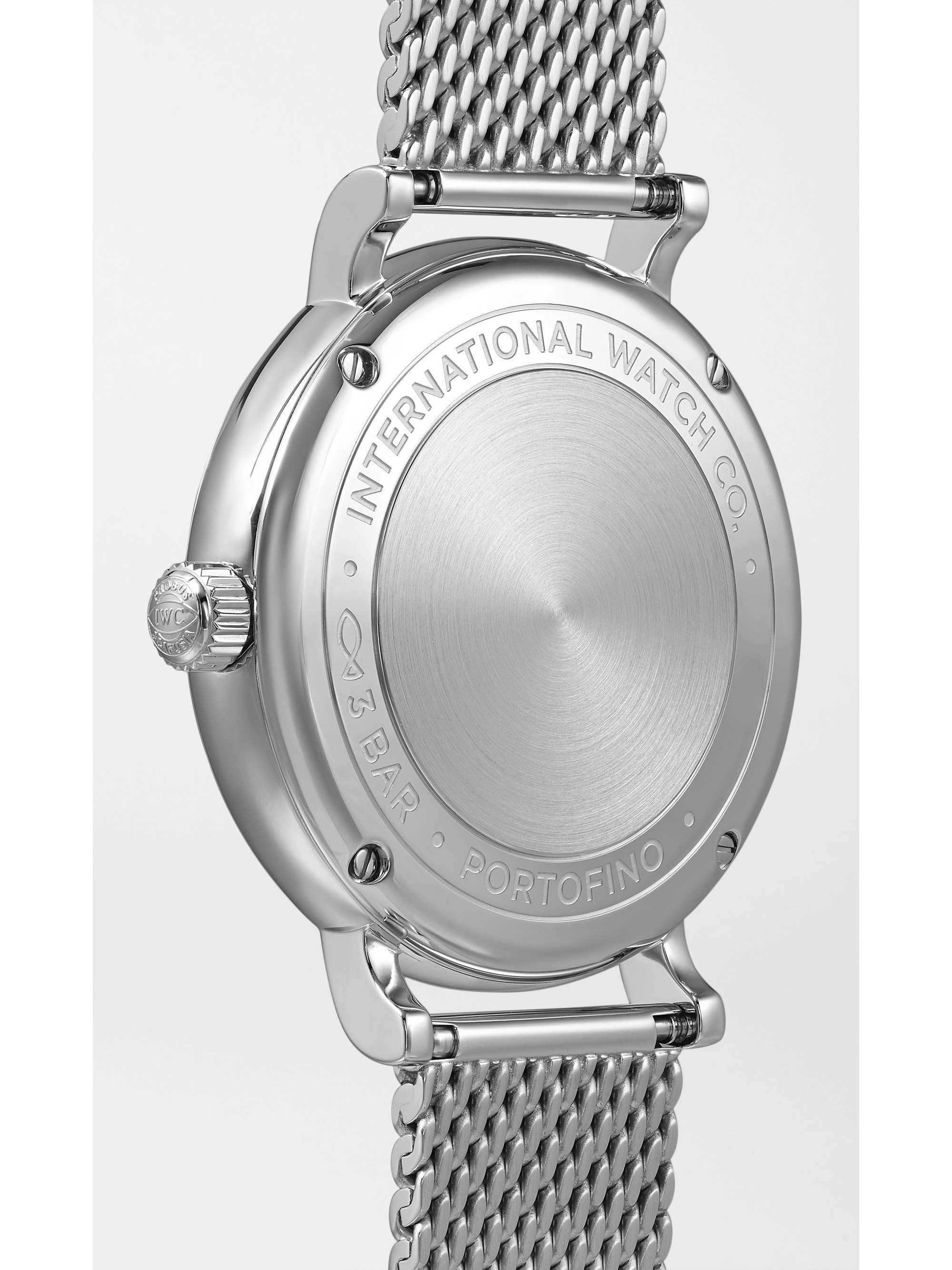 IWC SCHAFFHAUSEN Portofino Automatic 34 毫米钻石精钢腕表