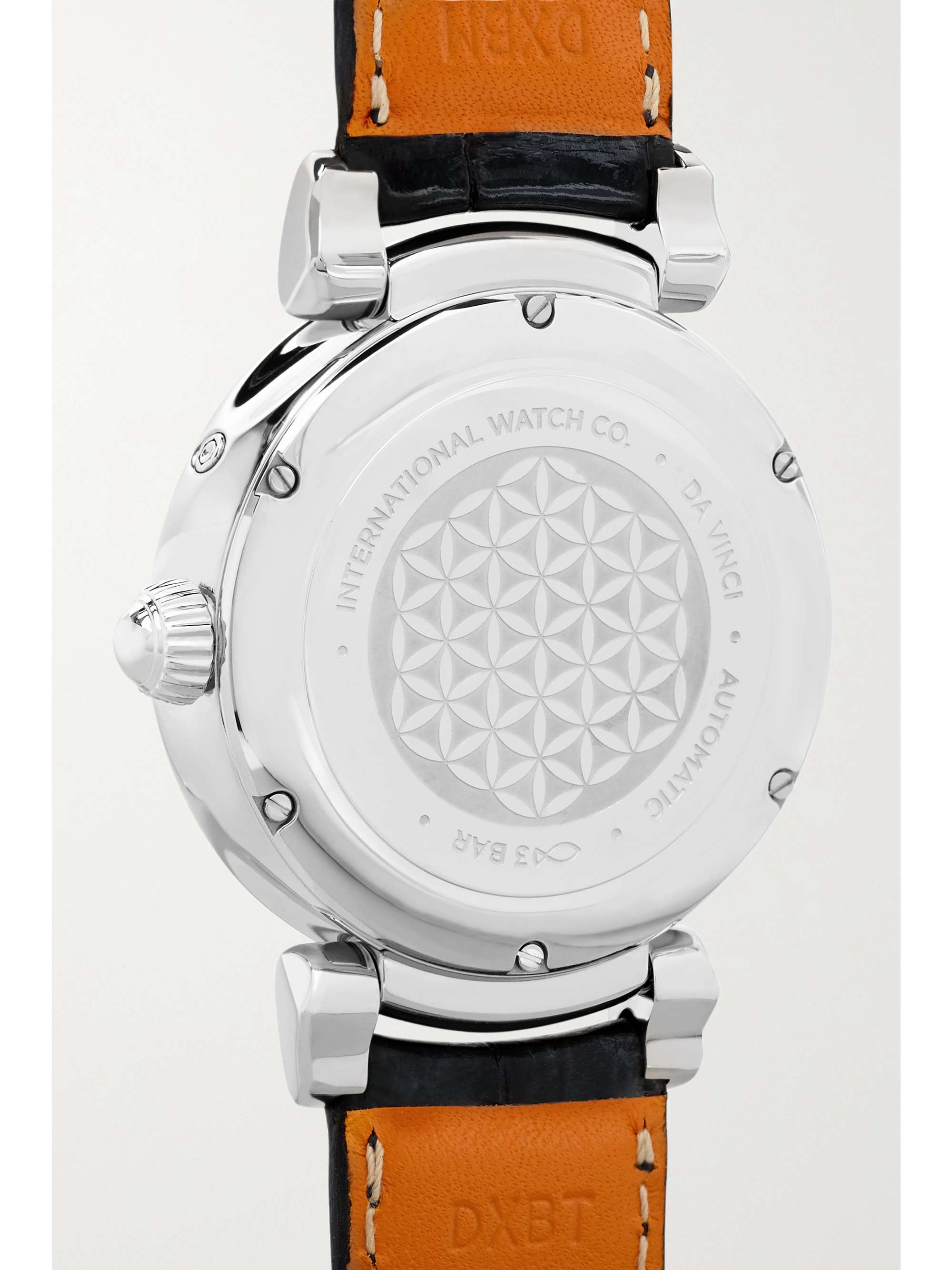 IWC SCHAFFHAUSEN Da Vinci Automatic 36mm stainless steel and alligator watch