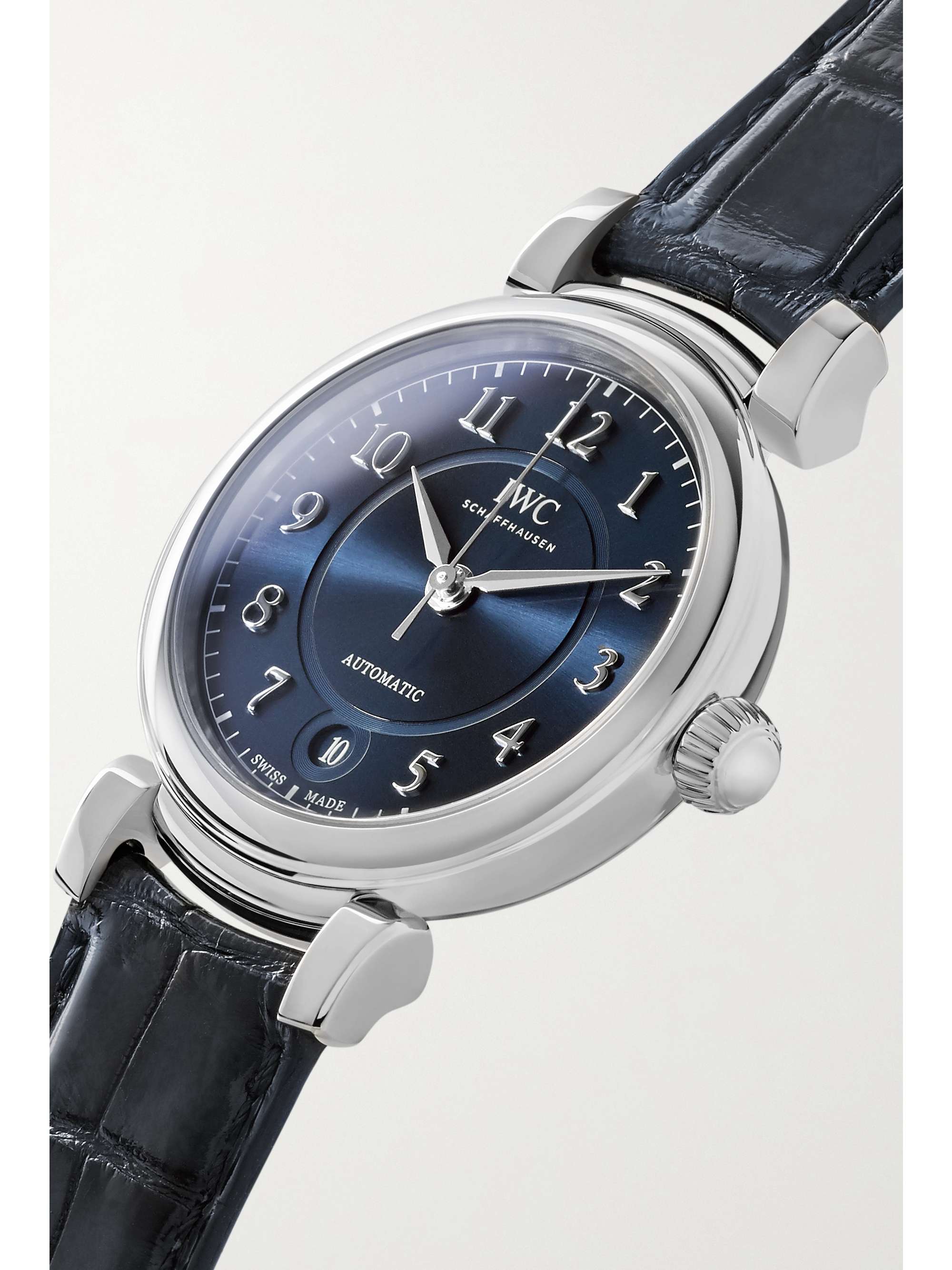IWC SCHAFFHAUSEN Da Vinci Automatic 36mm stainless steel and alligator watch