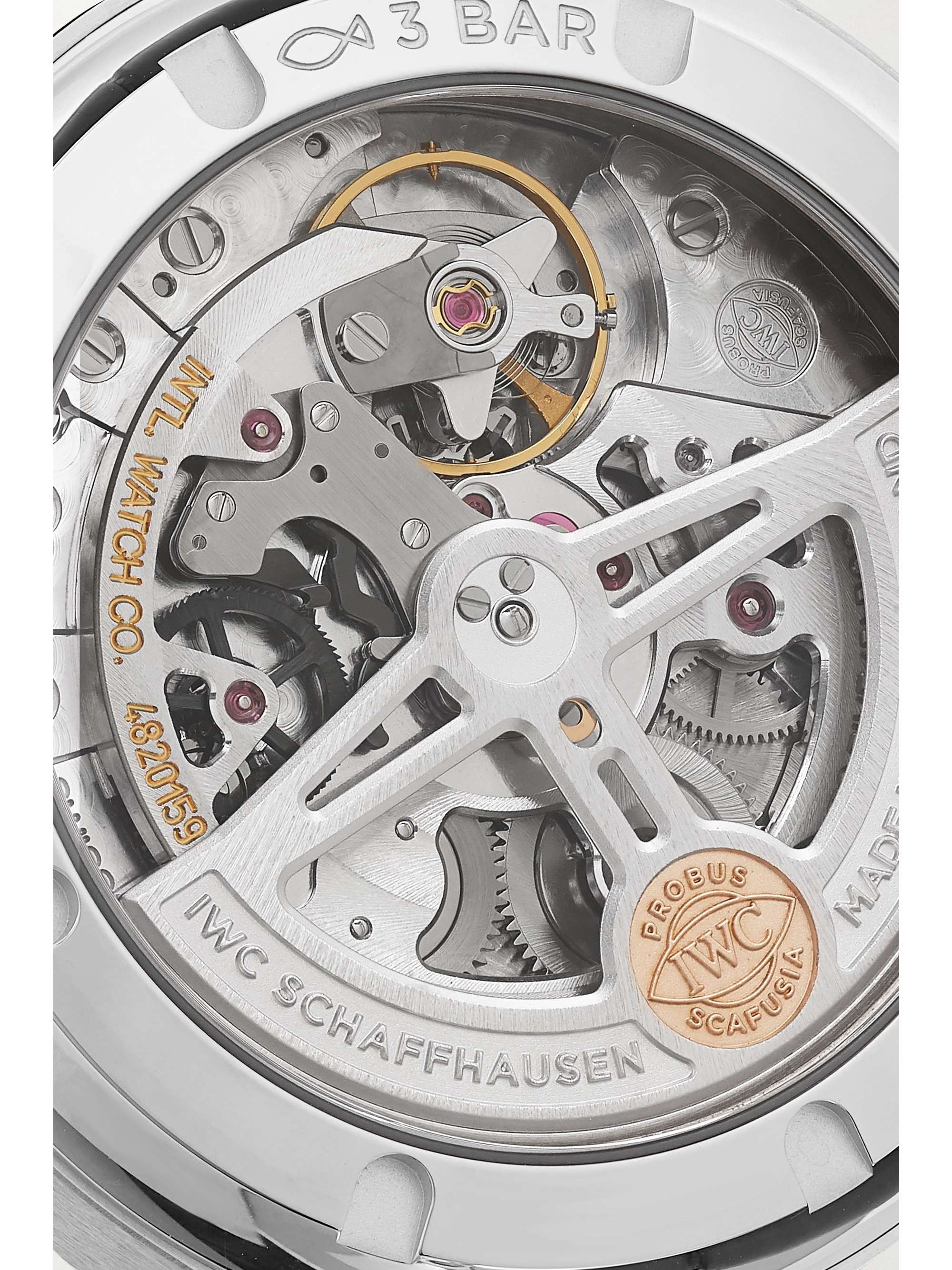 IWC SCHAFFHAUSEN Portugieser Automatic 40.4mm stainless steel and alligator watch