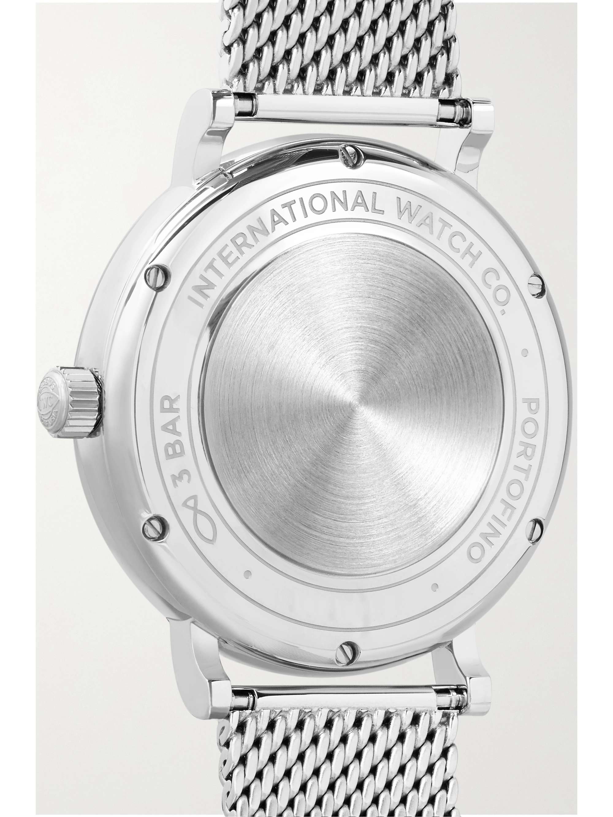 IWC SCHAFFHAUSEN Portofino Automatic 37mm stainless steel and diamond watch