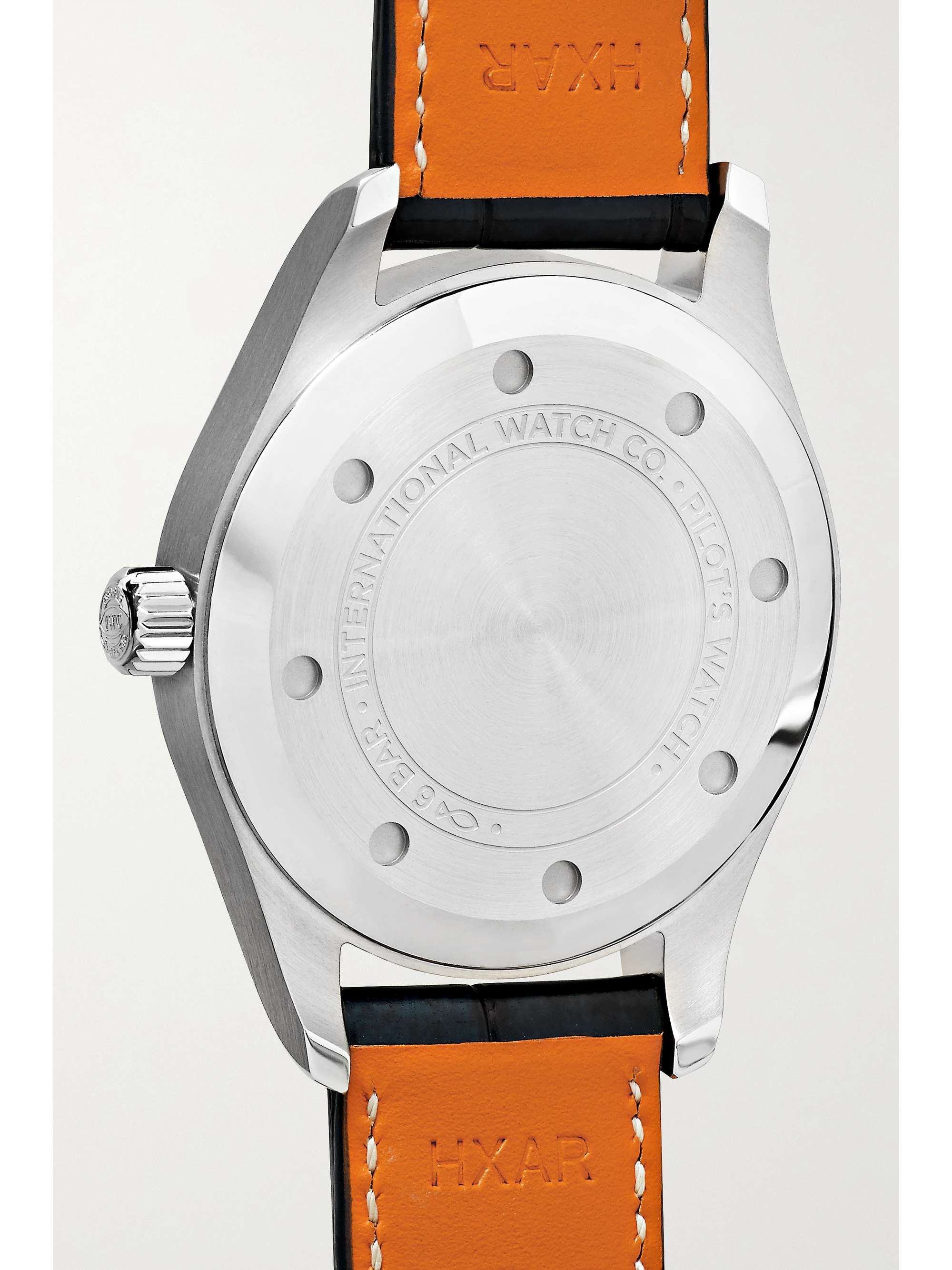 IWC SCHAFFHAUSEN Pilot's Automatic 36mm stainless steel and alligator watch