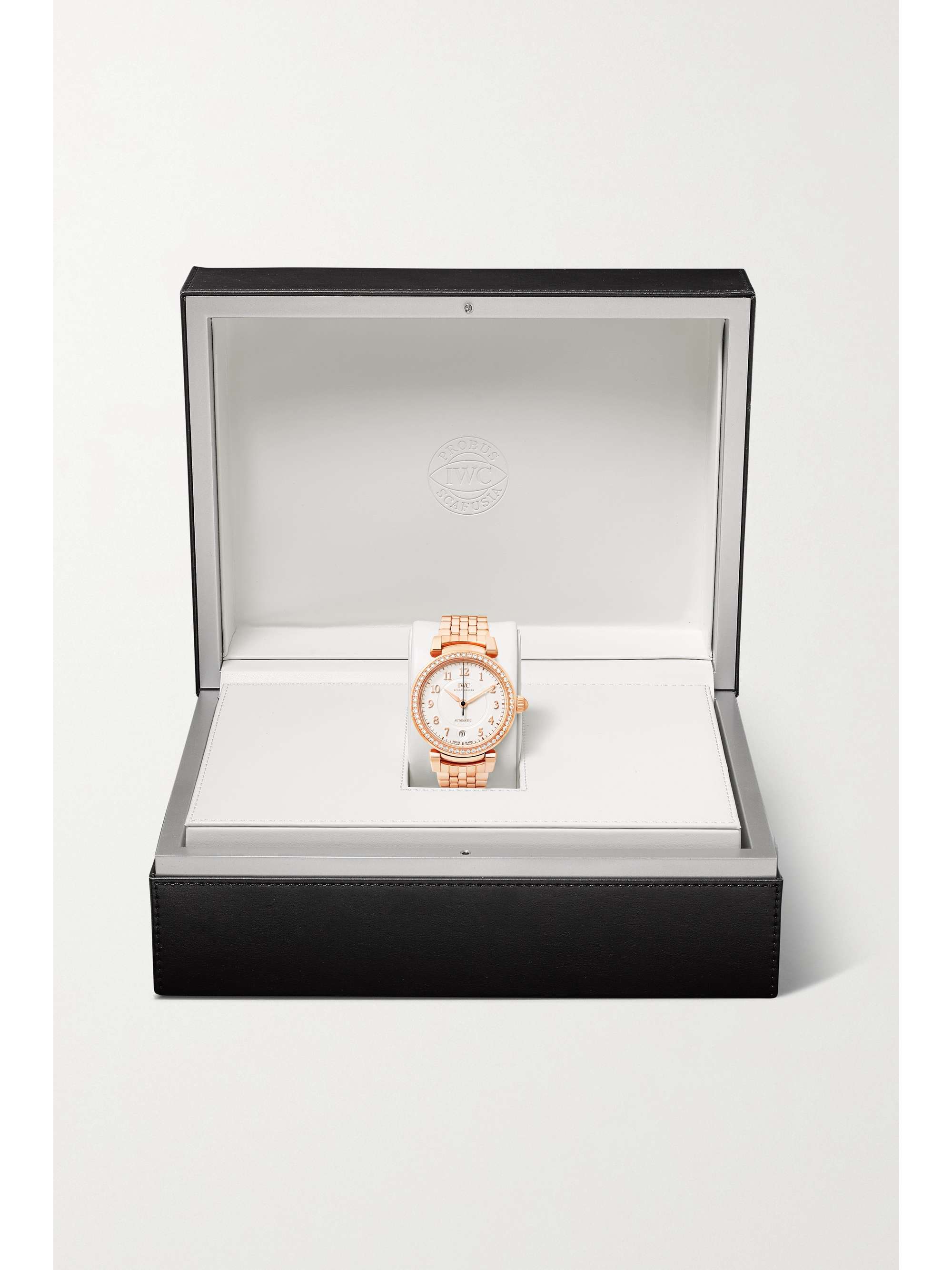 IWC SCHAFFHAUSEN Da Vinci Automatic 36 18-karat red gold diamond watch