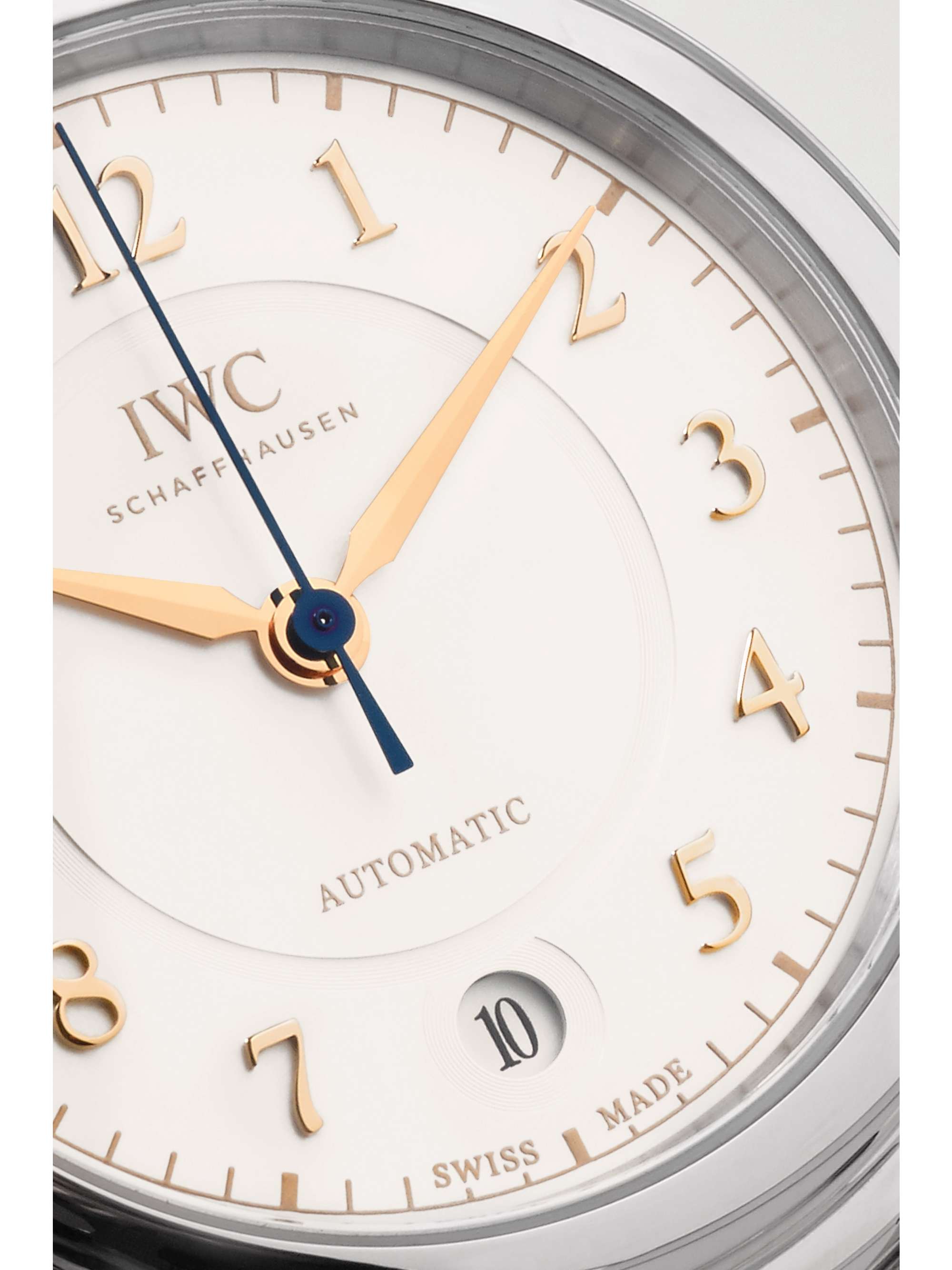 IWC SCHAFFHAUSEN Da Vinci Automatic 36 mm Uhr aus Edelstahl