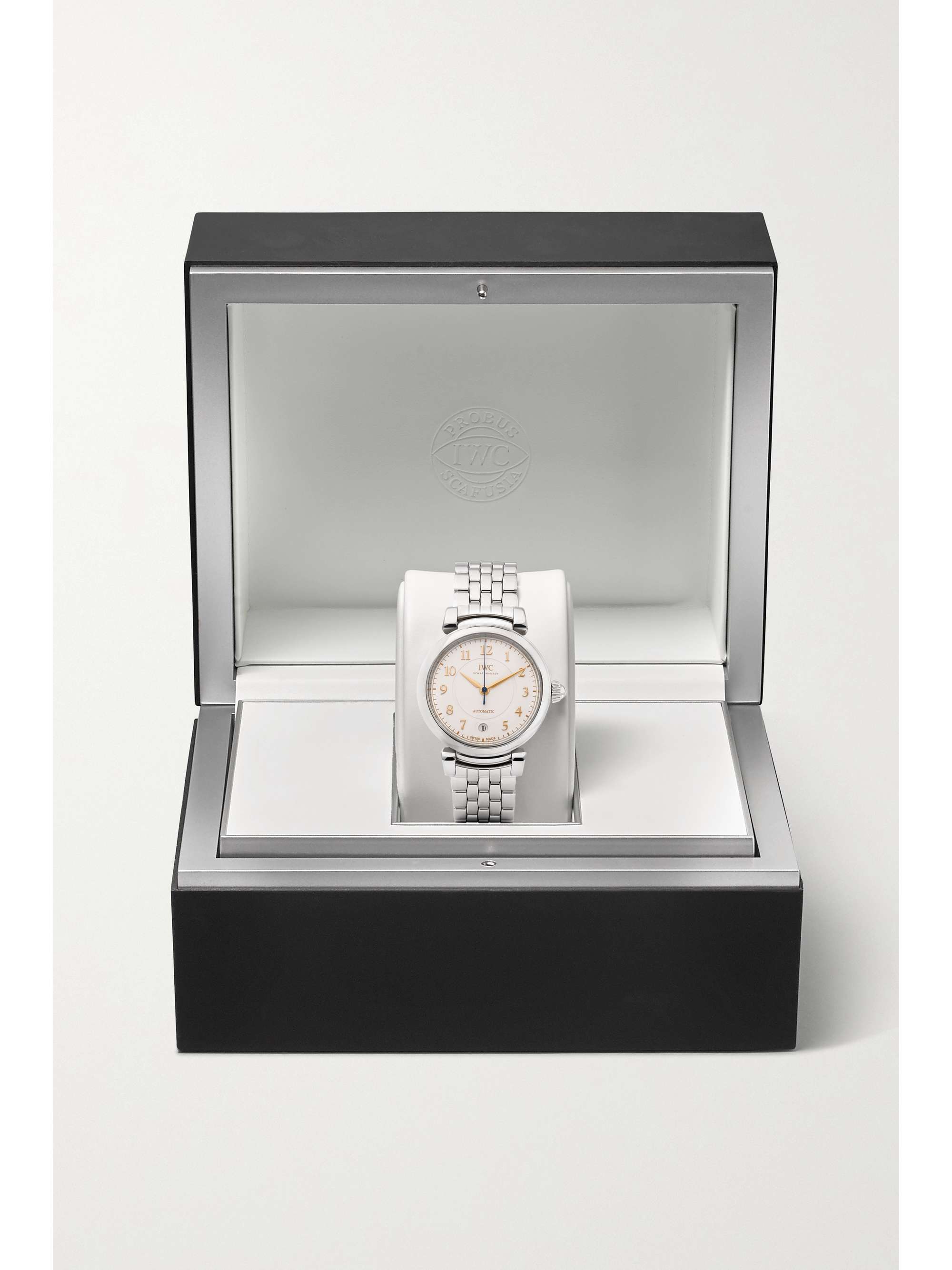 IWC SCHAFFHAUSEN Da Vinci Automatic 36 mm Uhr aus Edelstahl