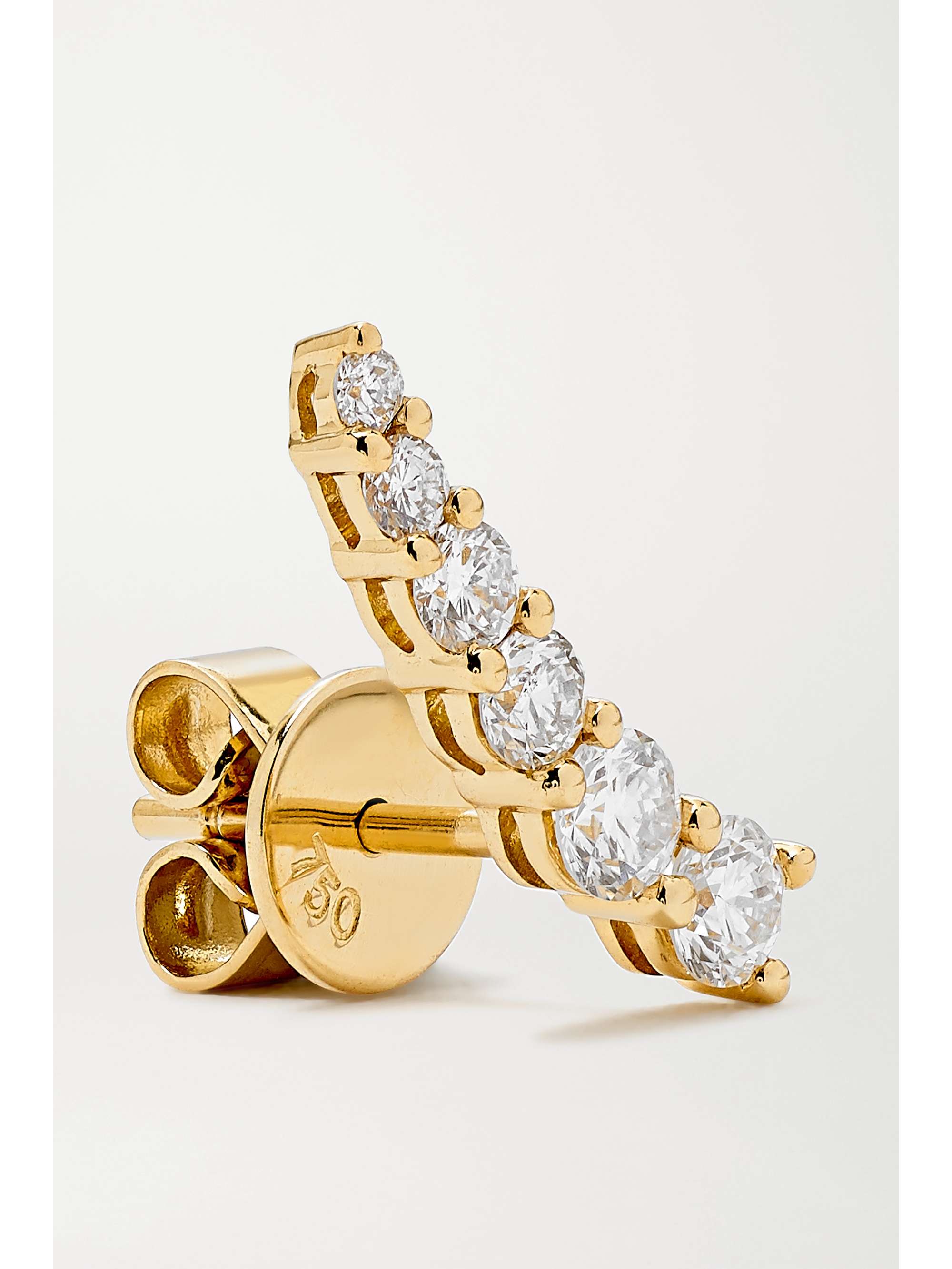 ANITA KO Ohrringe aus 18 Karat Gold mit Diamanten