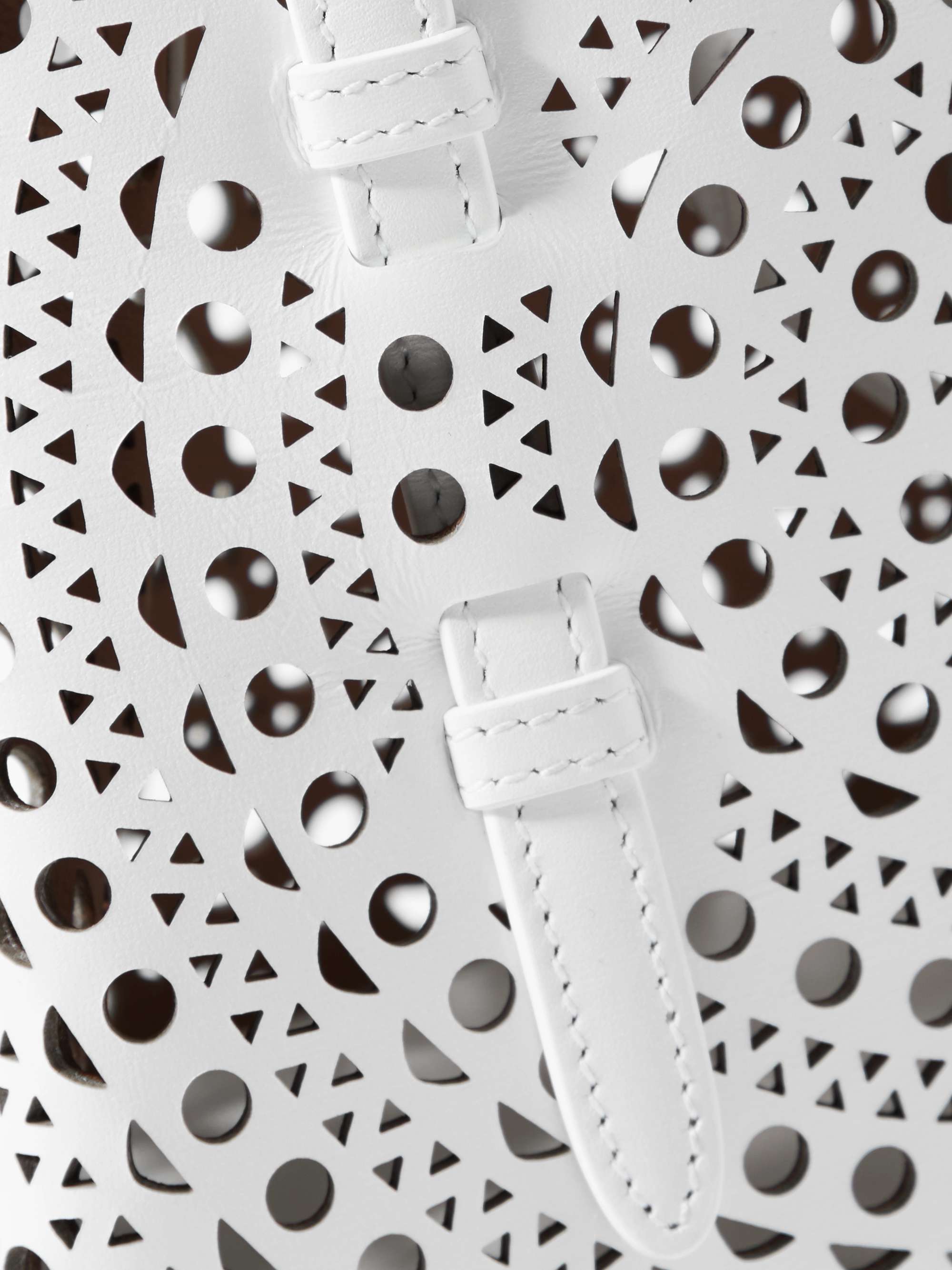 ALAÏA Mina 20 Tote aus lasergeschnittenem Leder