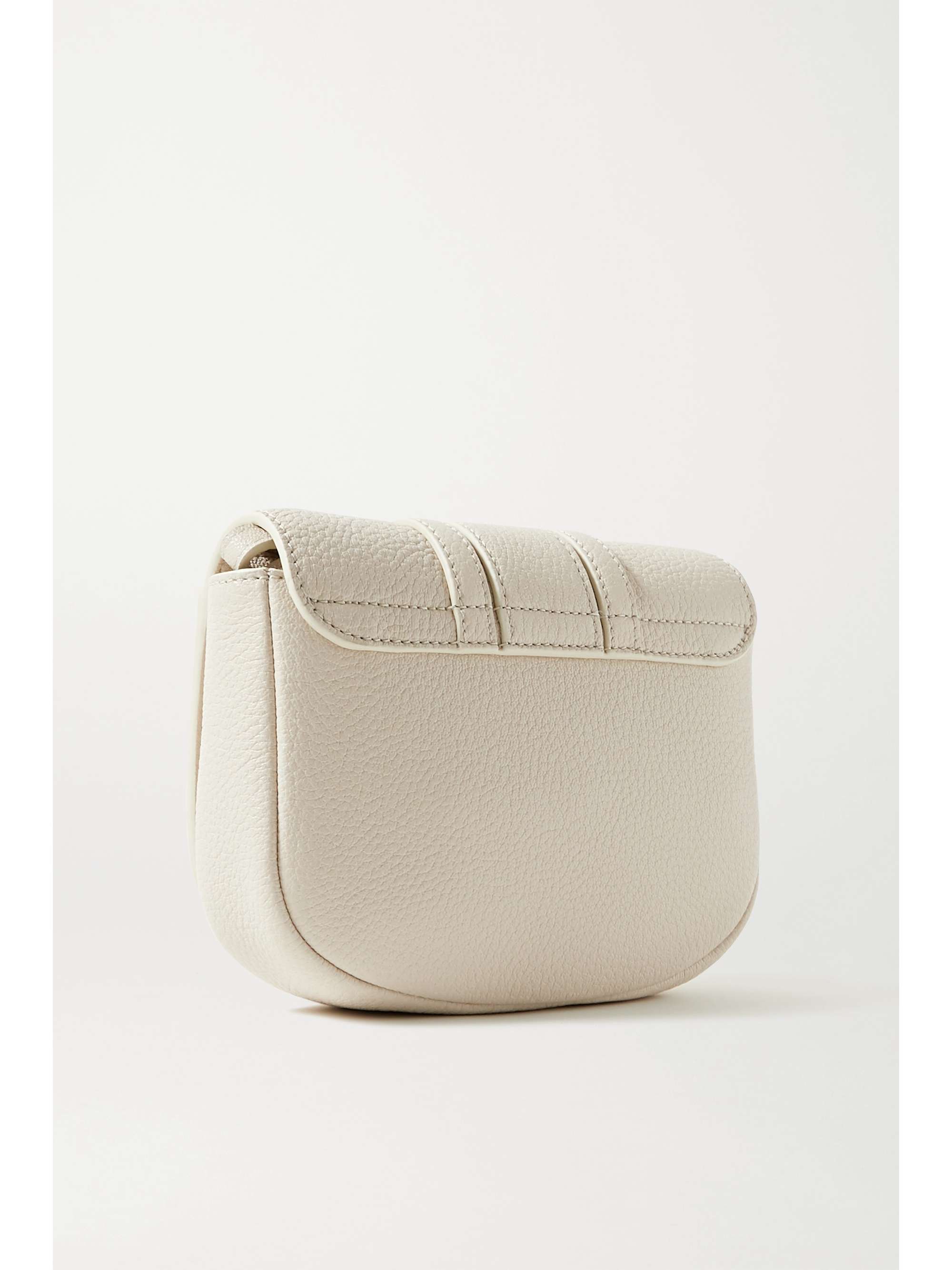 SEE BY CHLOÉ Hana mini textured-leather shoulder bag | NET-A-PORTER