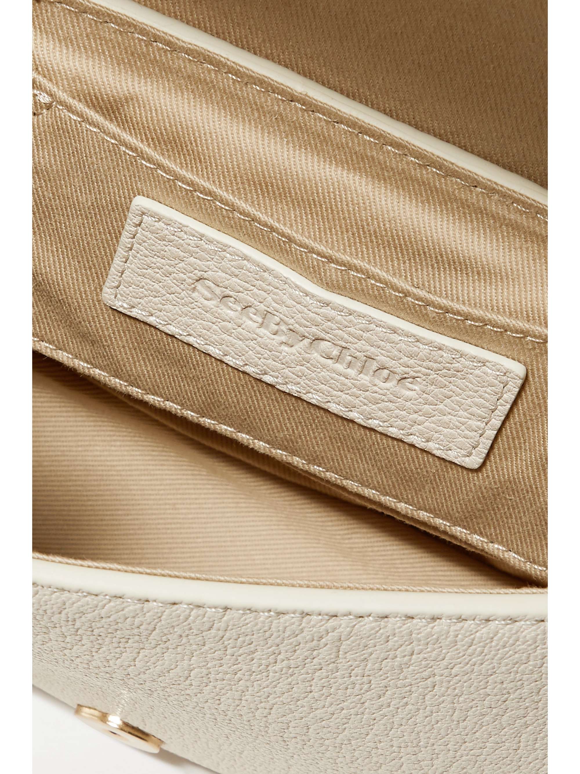 SEE BY CHLOÉ Hana mini textured-leather shoulder bag