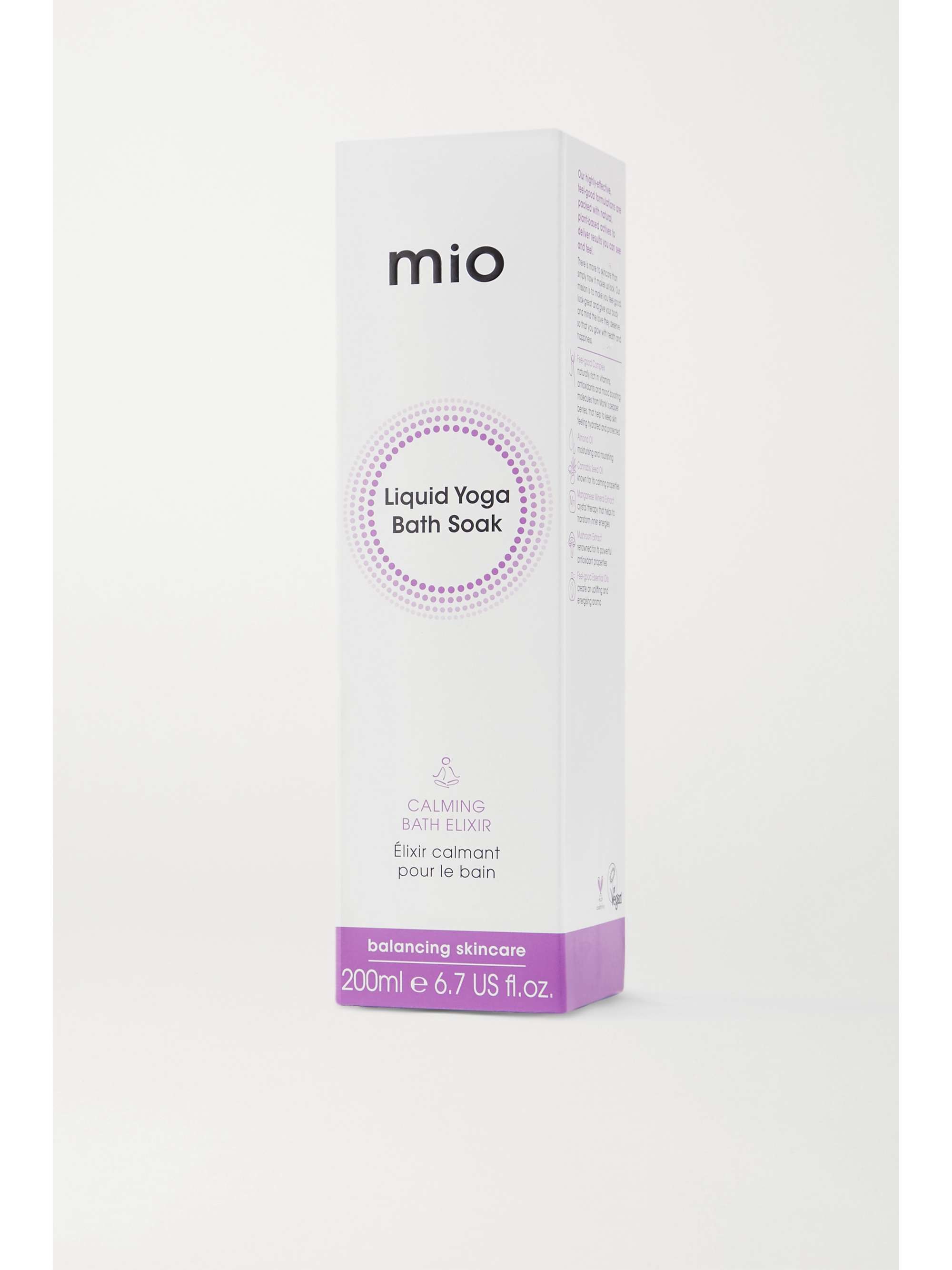 MIO Liquid Yoga Bath Soak, 200ml