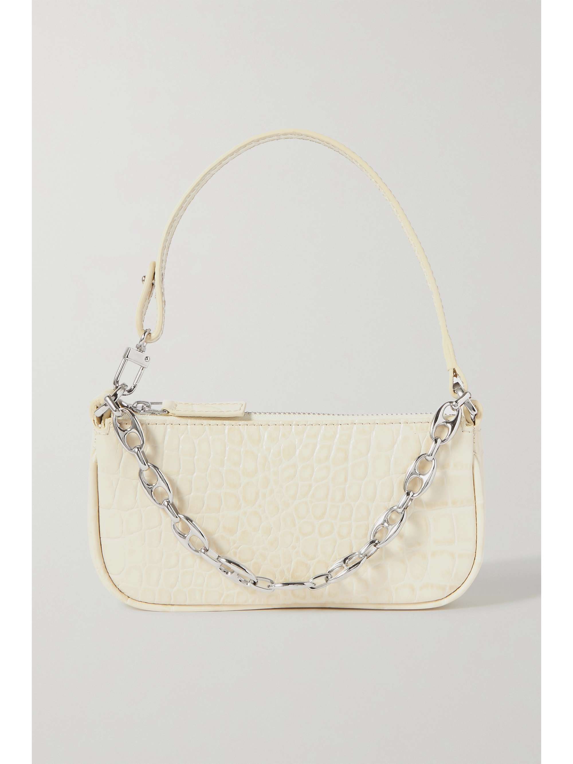 croc effect mini bag