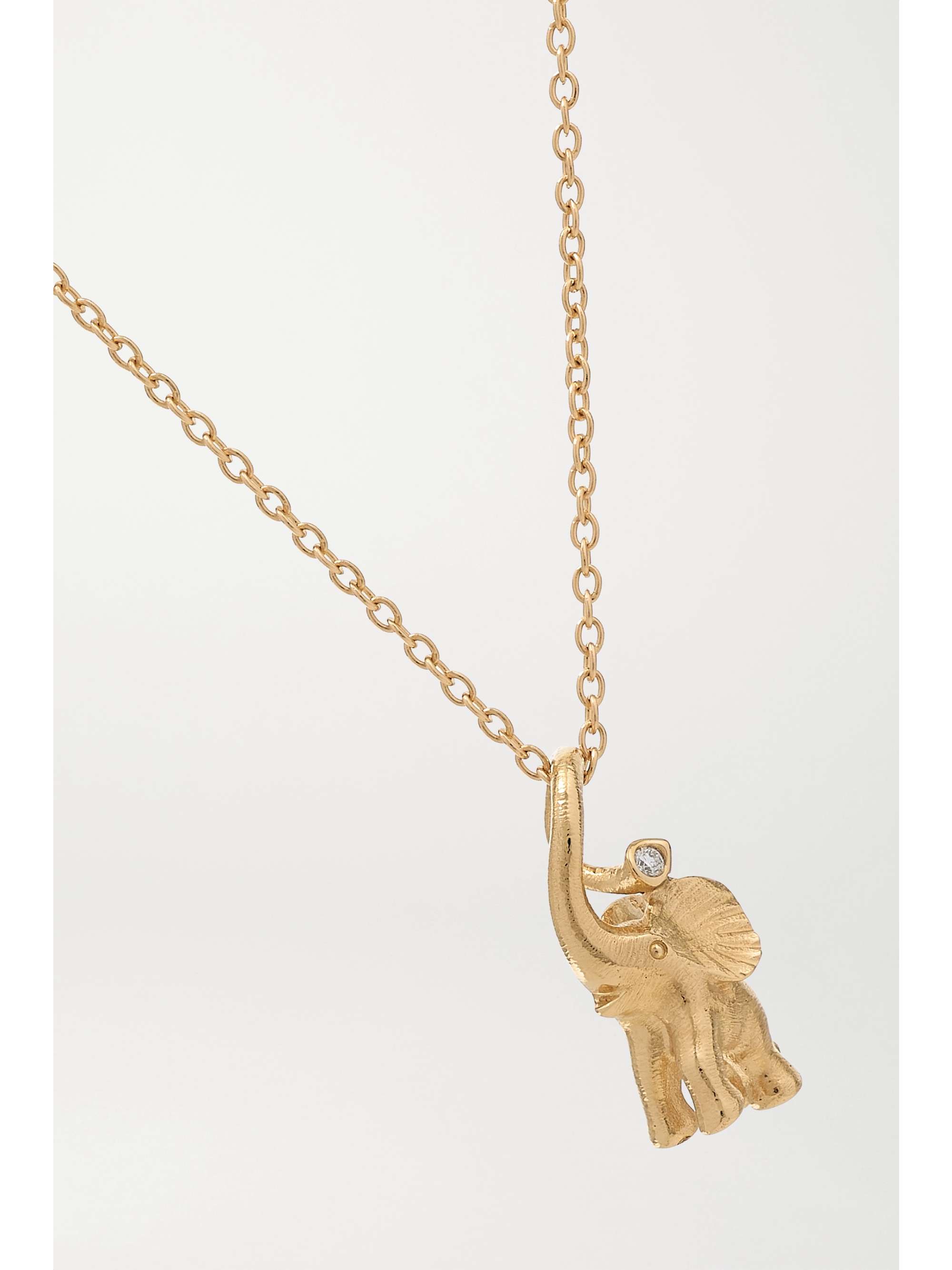 OLE LYNGGAARD COPENHAGEN My Little World 18-karat gold diamond necklace