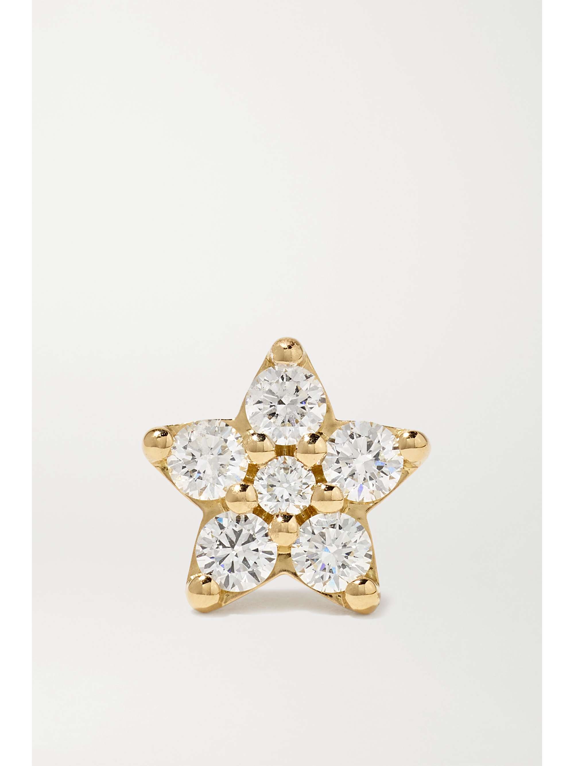OLE LYNGGAARD COPENHAGEN Shooting Stars Ohrring aus 18 Karat Gold mit mehreren Steinen