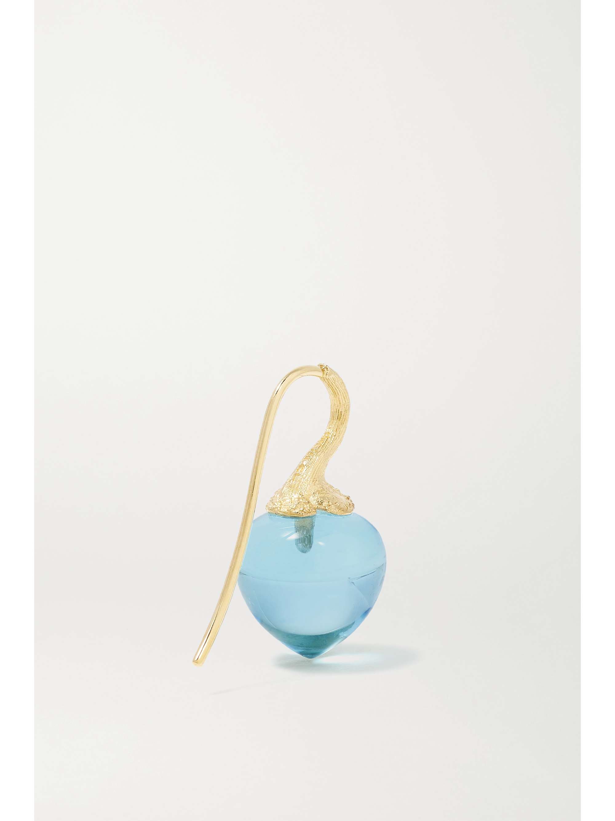 OLE LYNGGAARD COPENHAGEN Dew Drops Ohrringe aus 18 Karat Gold mit Topasen