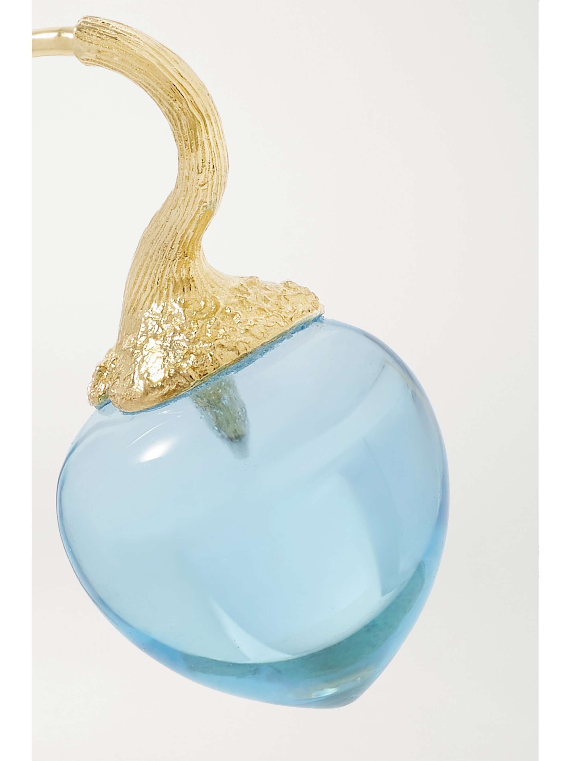 OLE LYNGGAARD COPENHAGEN Dew Drops Ohrringe aus 18 Karat Gold mit Topasen