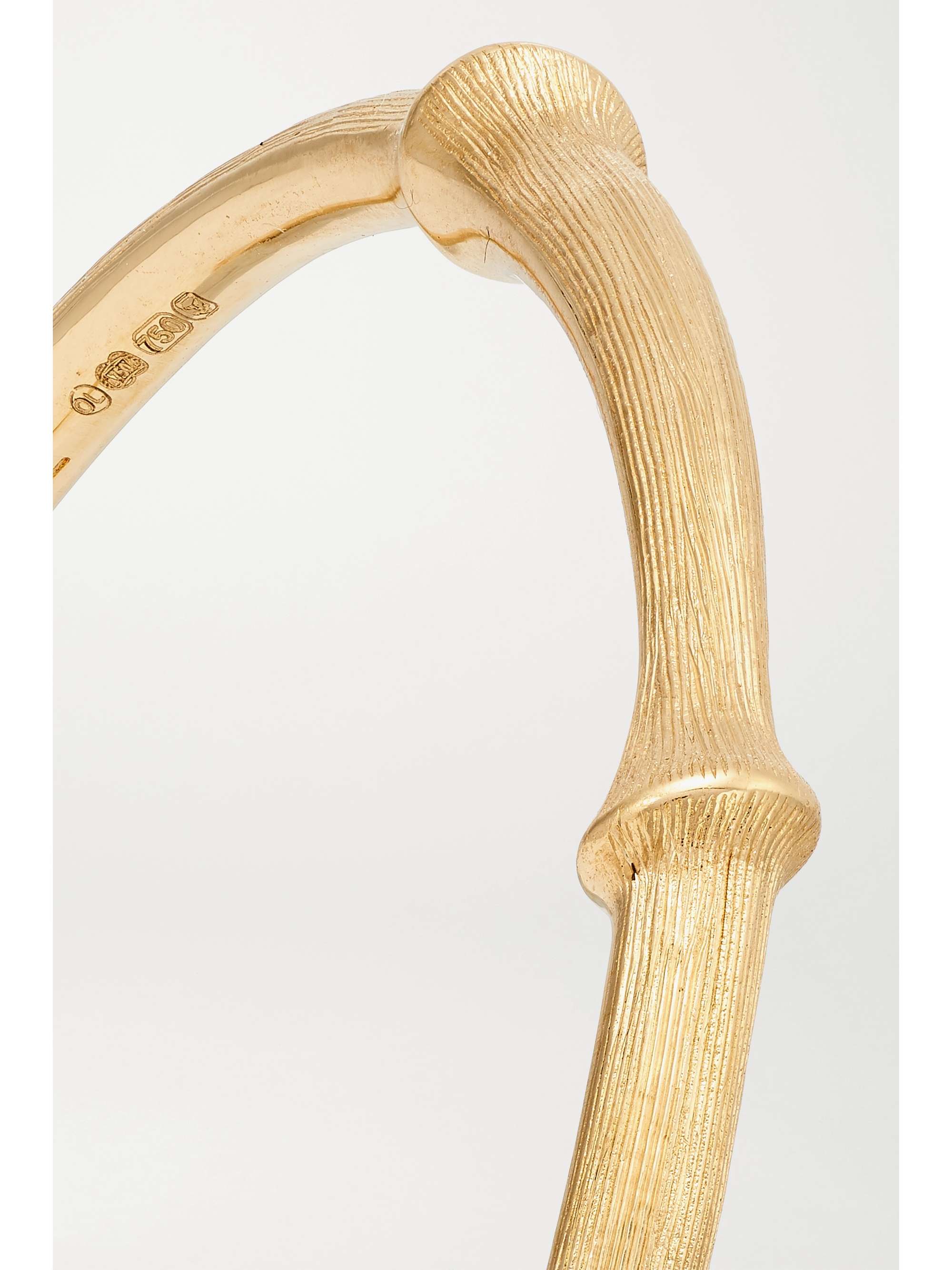 OLE LYNGGAARD COPENHAGEN Nature 18-karat gold cuff