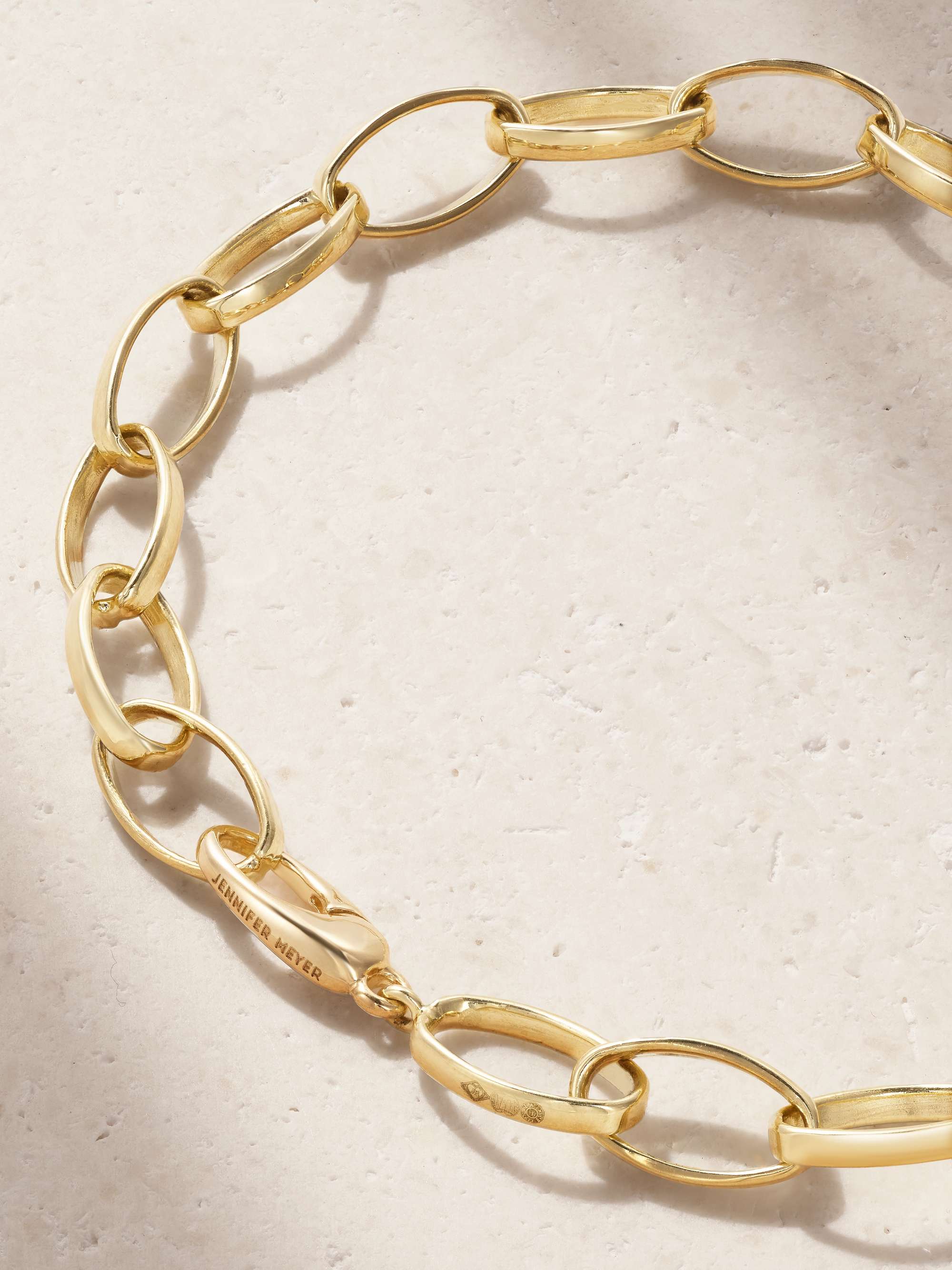 JENNIFER MEYER Medium Edith 18-karat gold bracelet