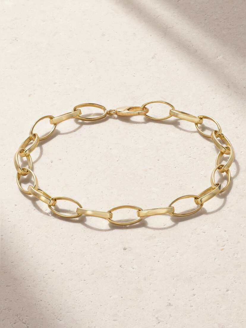 Jennifer Meyer Medium Edith 18-karat Gold Bracelet