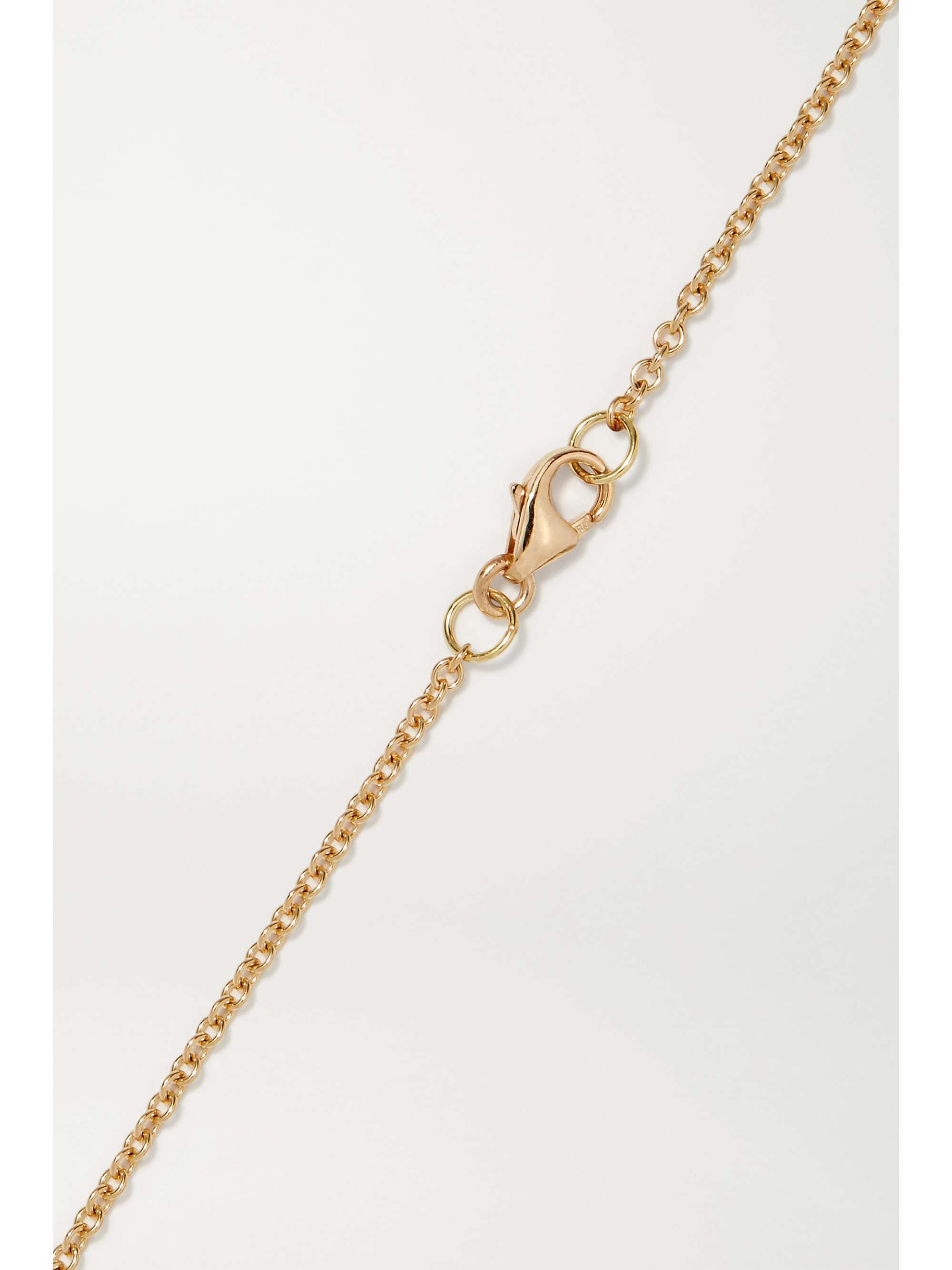 JENNIFER MEYER Armband aus 18 Karat Gold mit Saphir