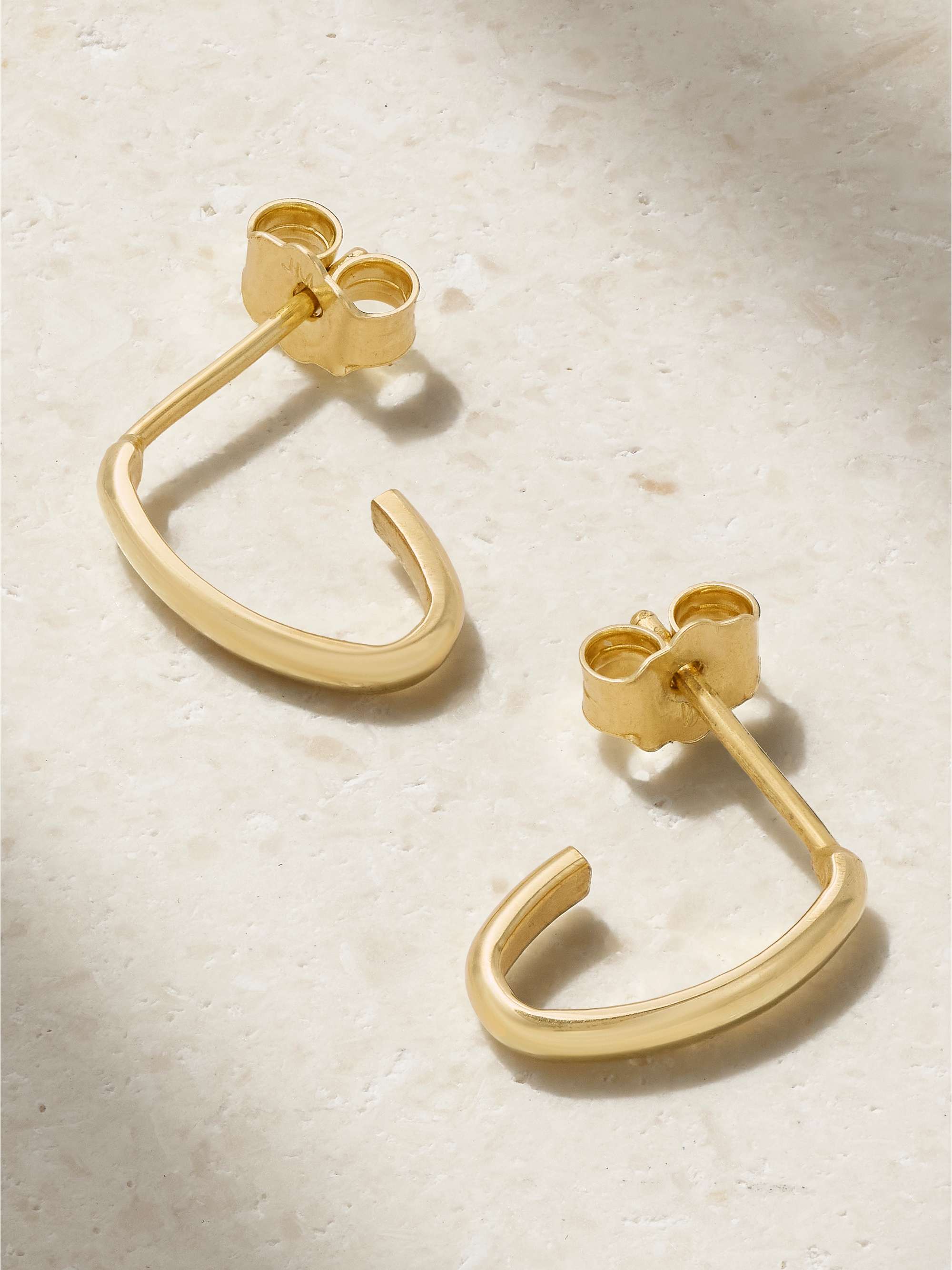 JENNIFER MEYER Edith Link 18-karat gold earrings