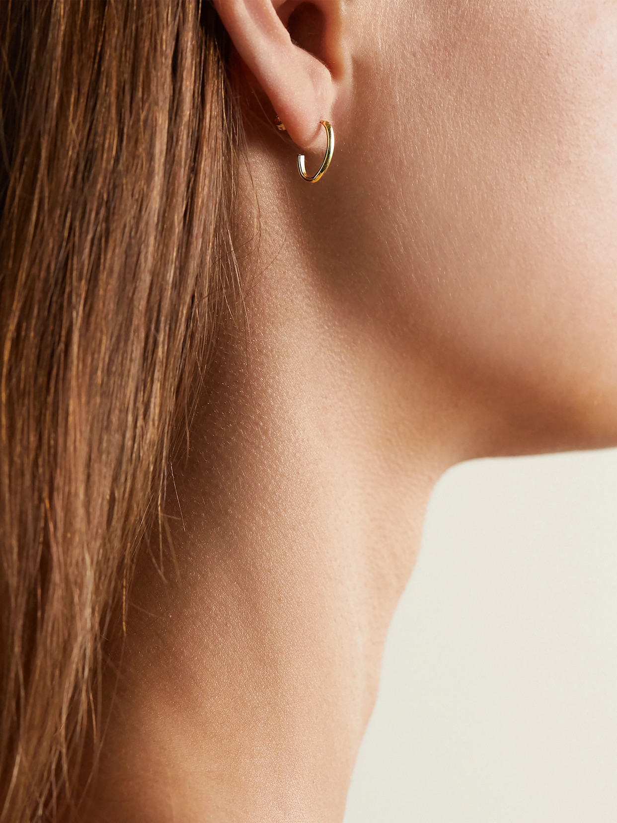Jennifer Meyer Edith Link 18-karat Gold Earrings In Gold