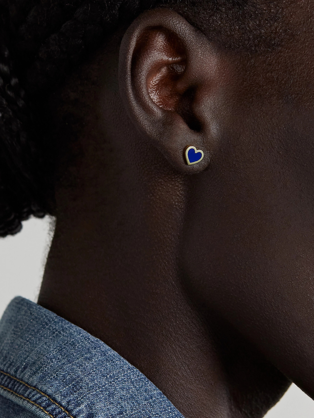 Jennifer Meyer 18-karat Gold Lapis Lazuli Earrings In Gold