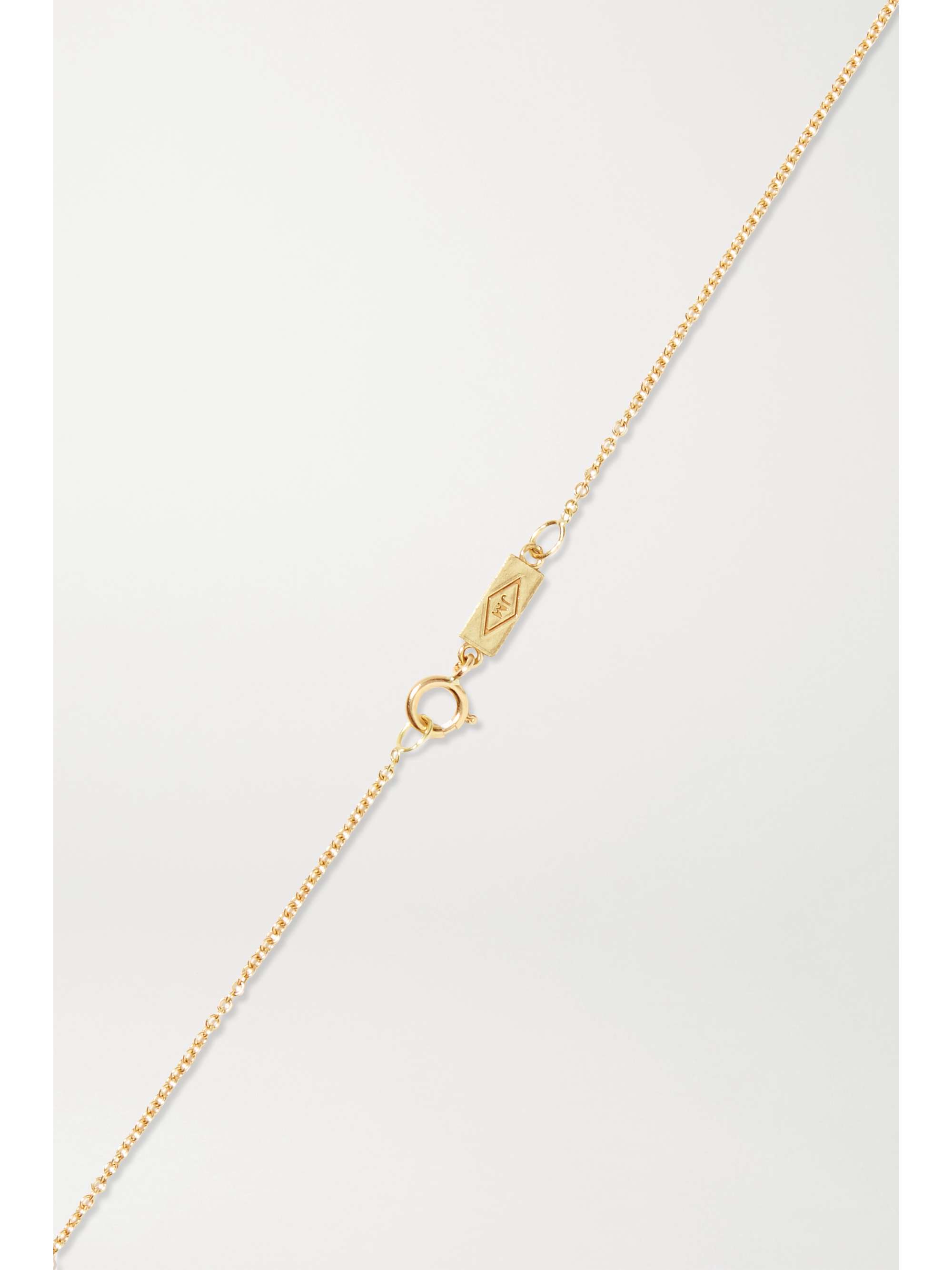 JENNIFER MEYER Mini Star 18-karat gold necklace