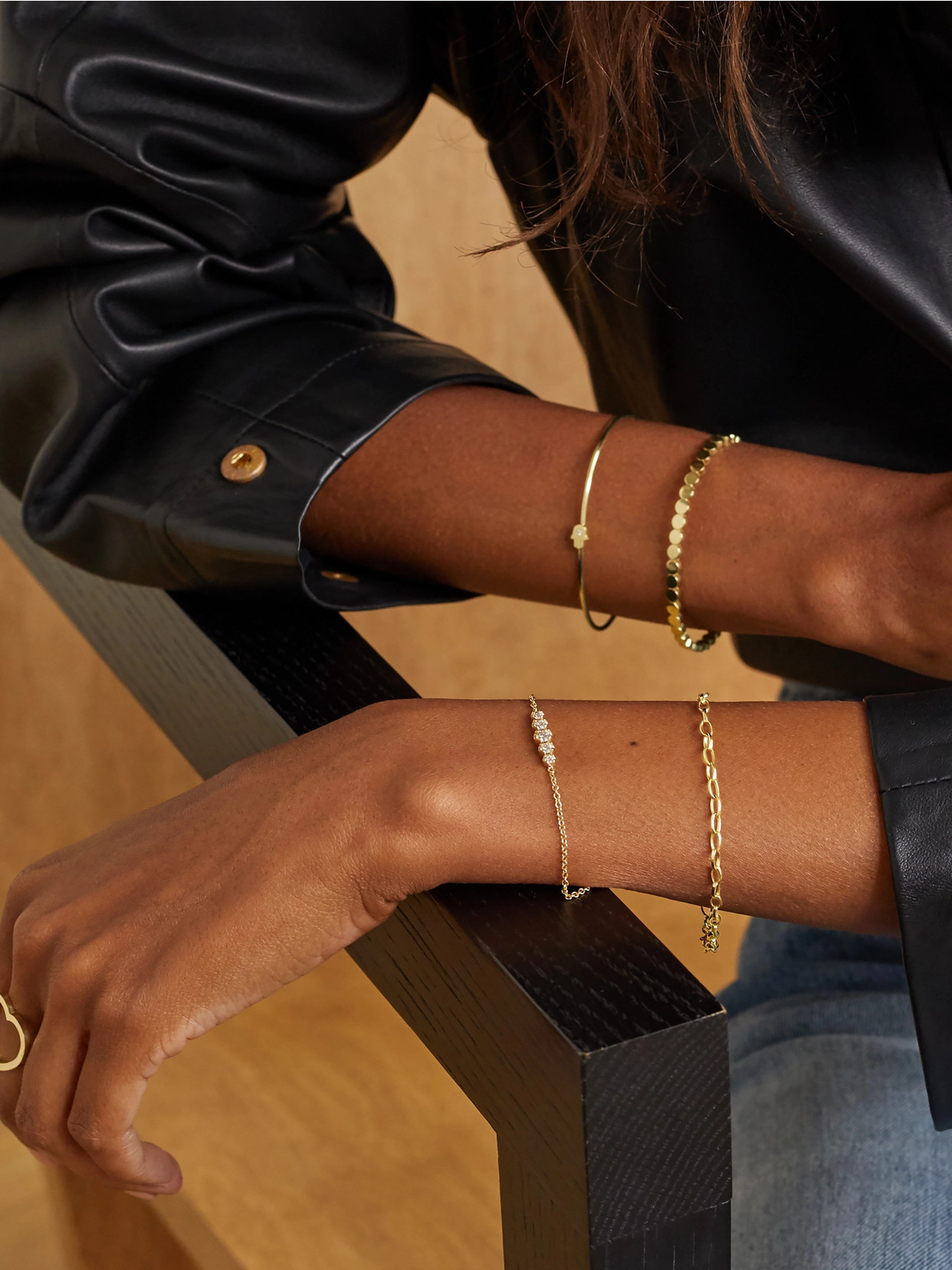 Jennifer Meyer Edith Small 18-karat Gold Bracelet In Gold