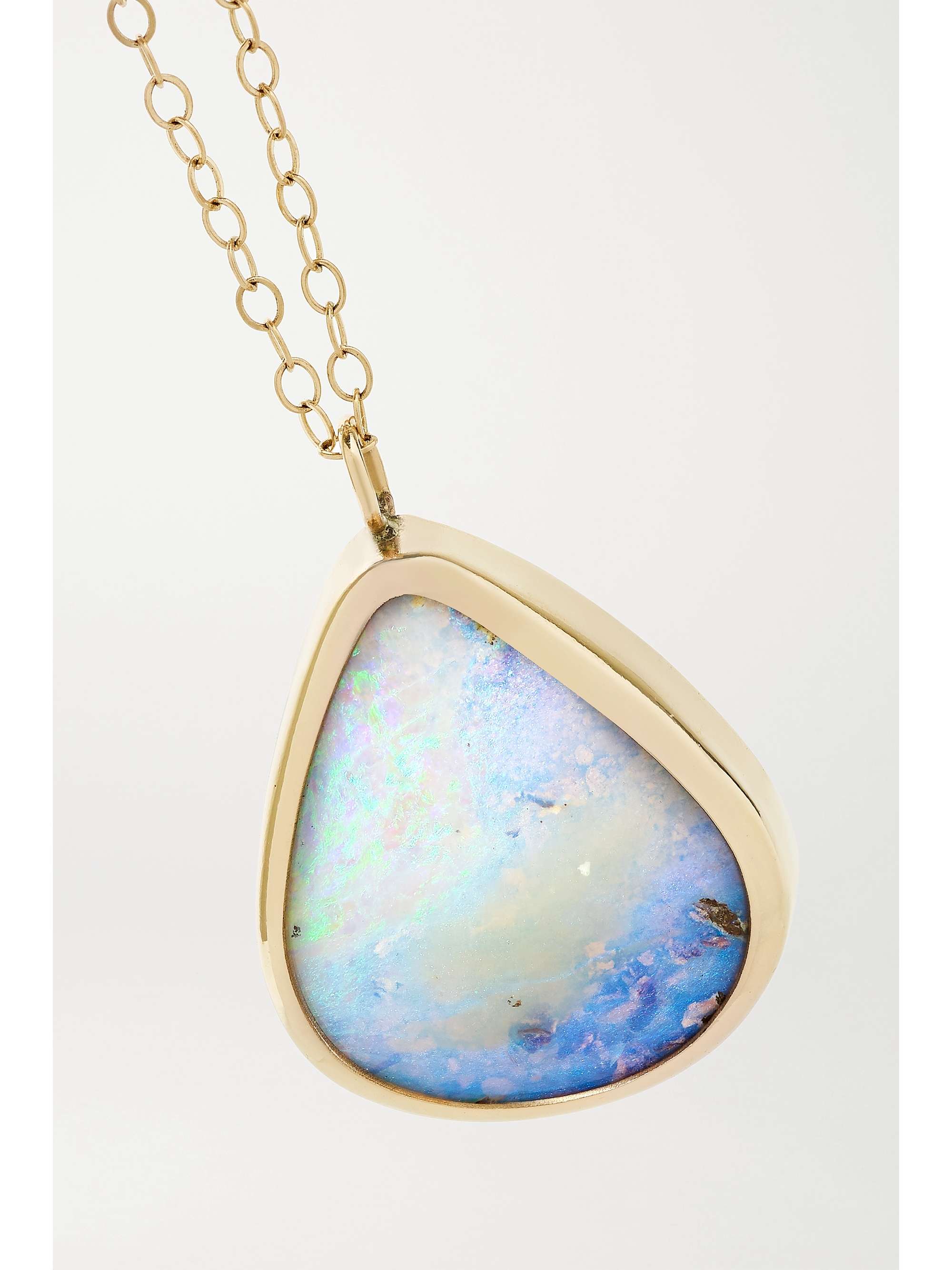 MELISSA JOY MANNING Collier en or 14 carats et opale