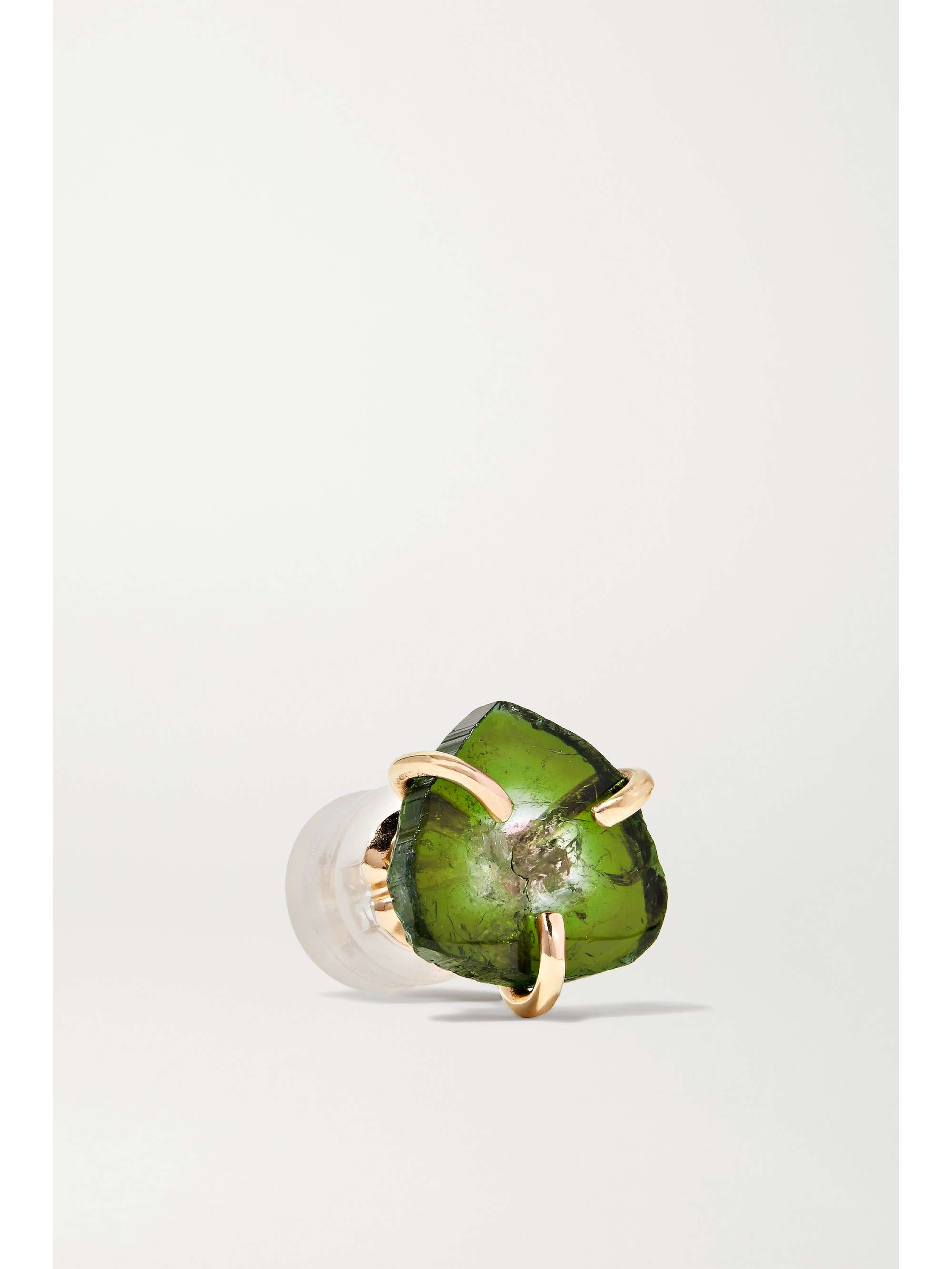 MELISSA JOY MANNING 14-karat gold tourmaline earrings